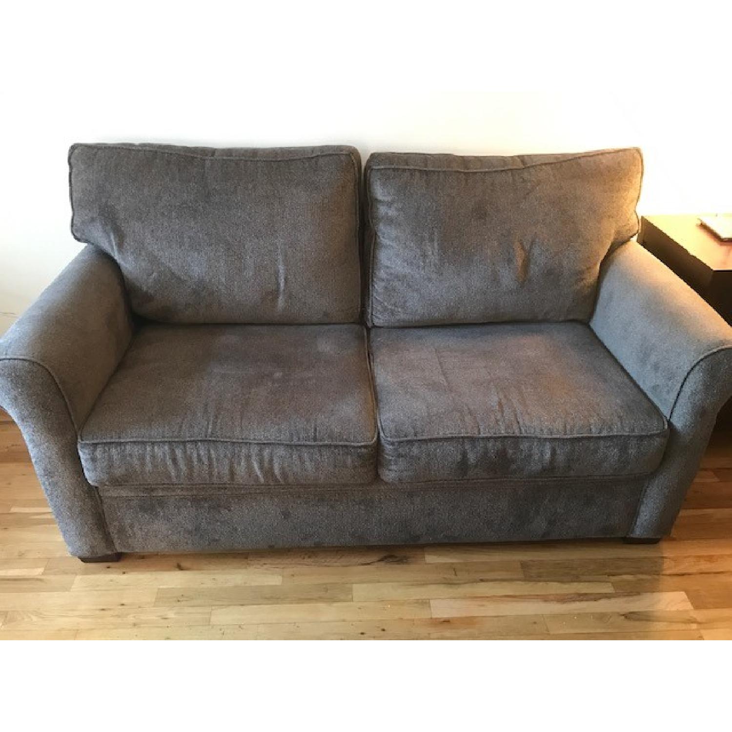 Bob's Cornell Pewter Full 2-Seater Sleeper Sofa - image-1