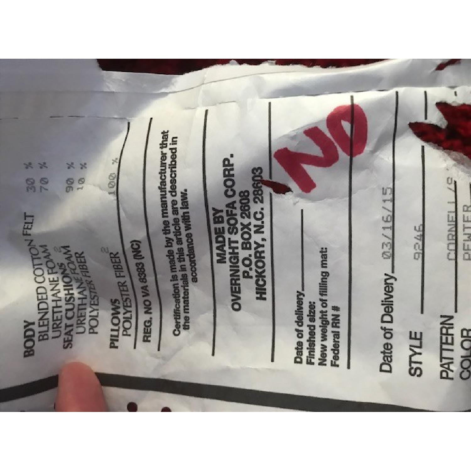 Bob's Cornell Pewter Full 2-Seater Sleeper Sofa - image-5