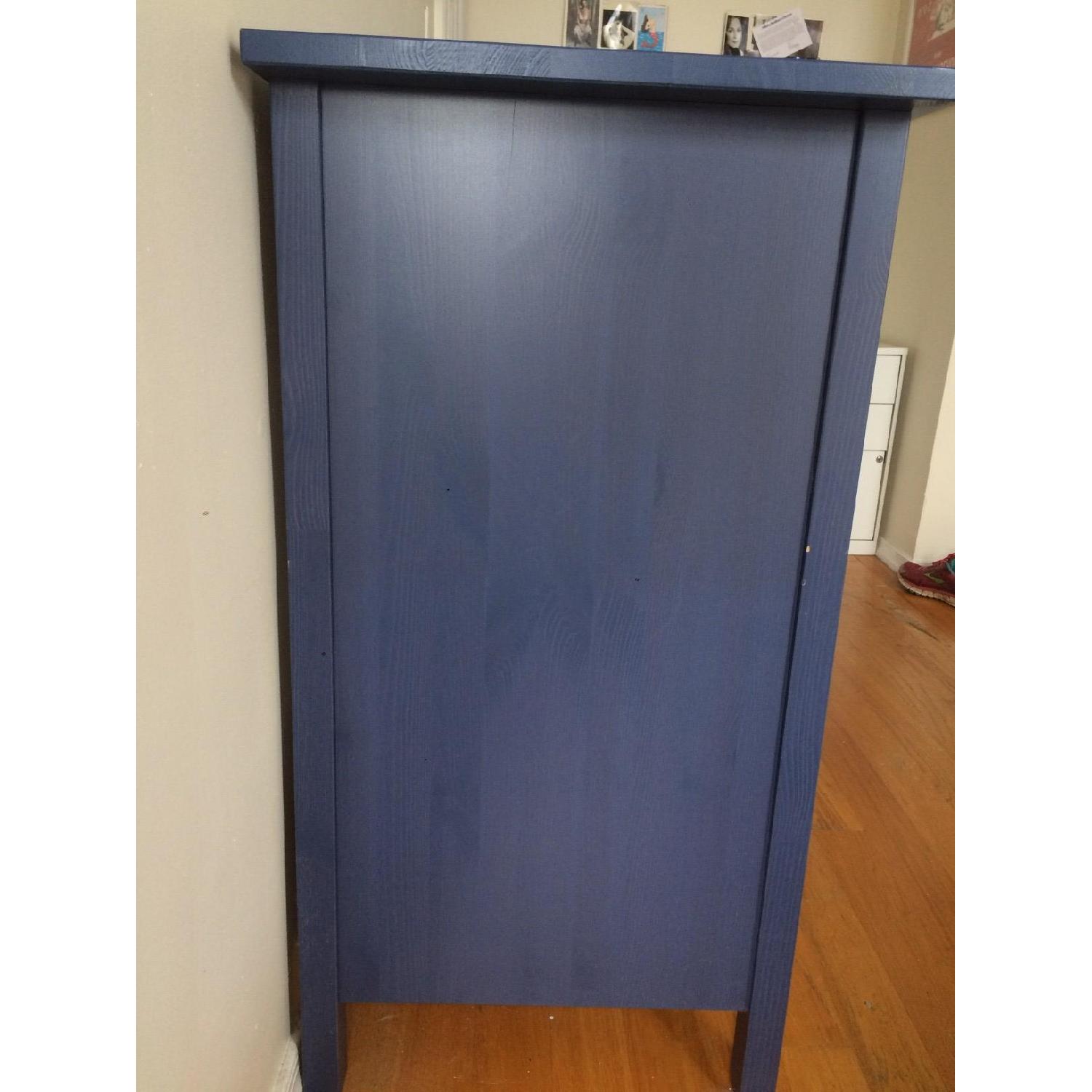 Ikea Hemnes Blue Double Dresser - image-2