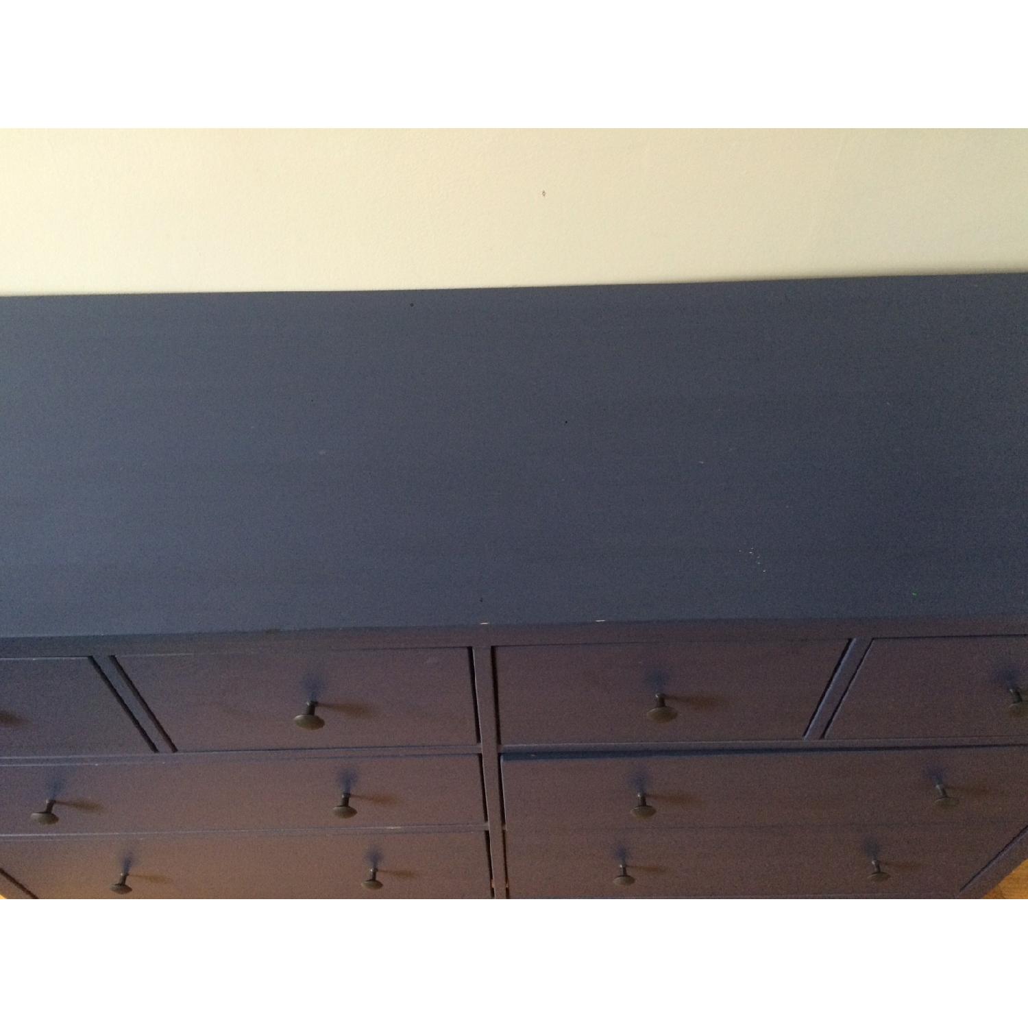 Ikea Hemnes Blue Double Dresser - image-5