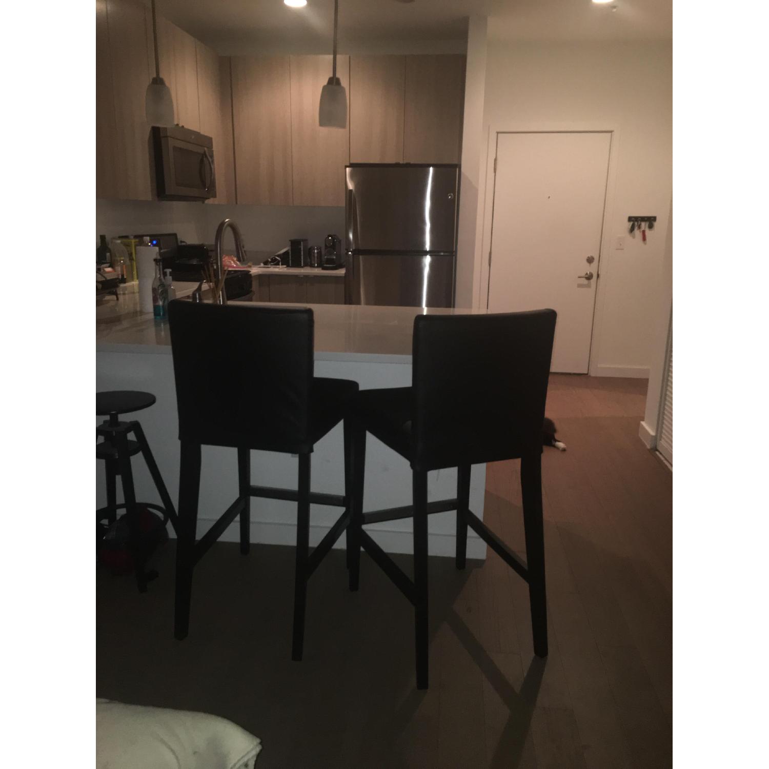 Ikea Henriksdal Bar Stools in Black - image-5