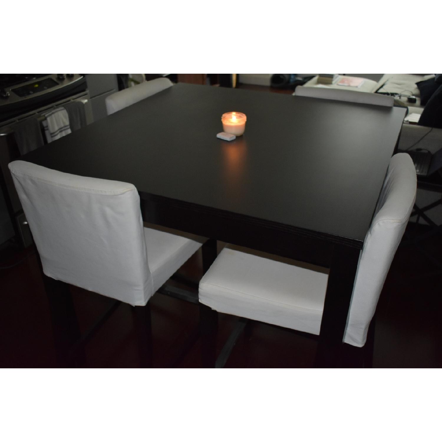 Ikea Dining Table w/ 4 Chairs - image-1
