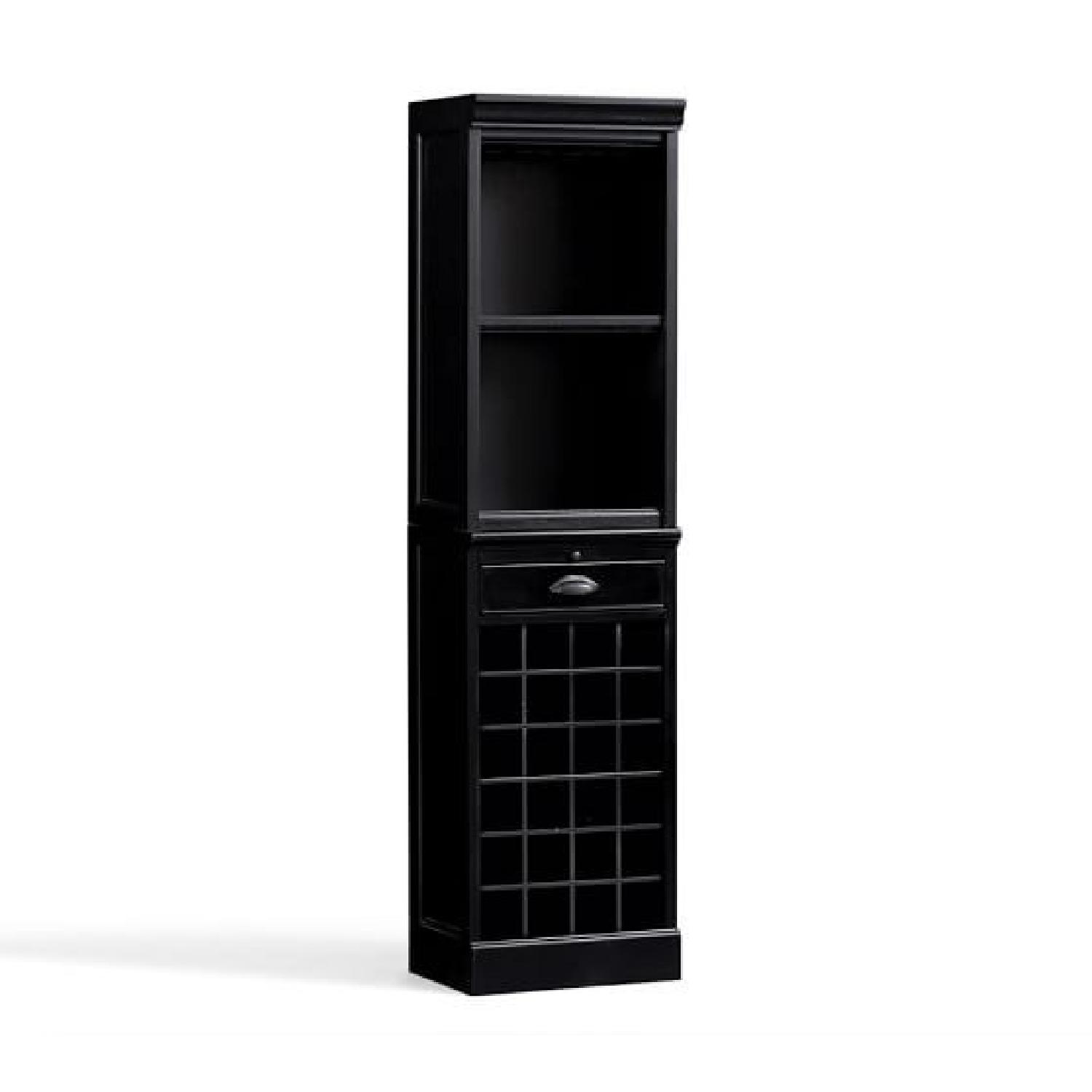 Pottery Barn Modular Bar w/ Wine Grid Tower - image-6