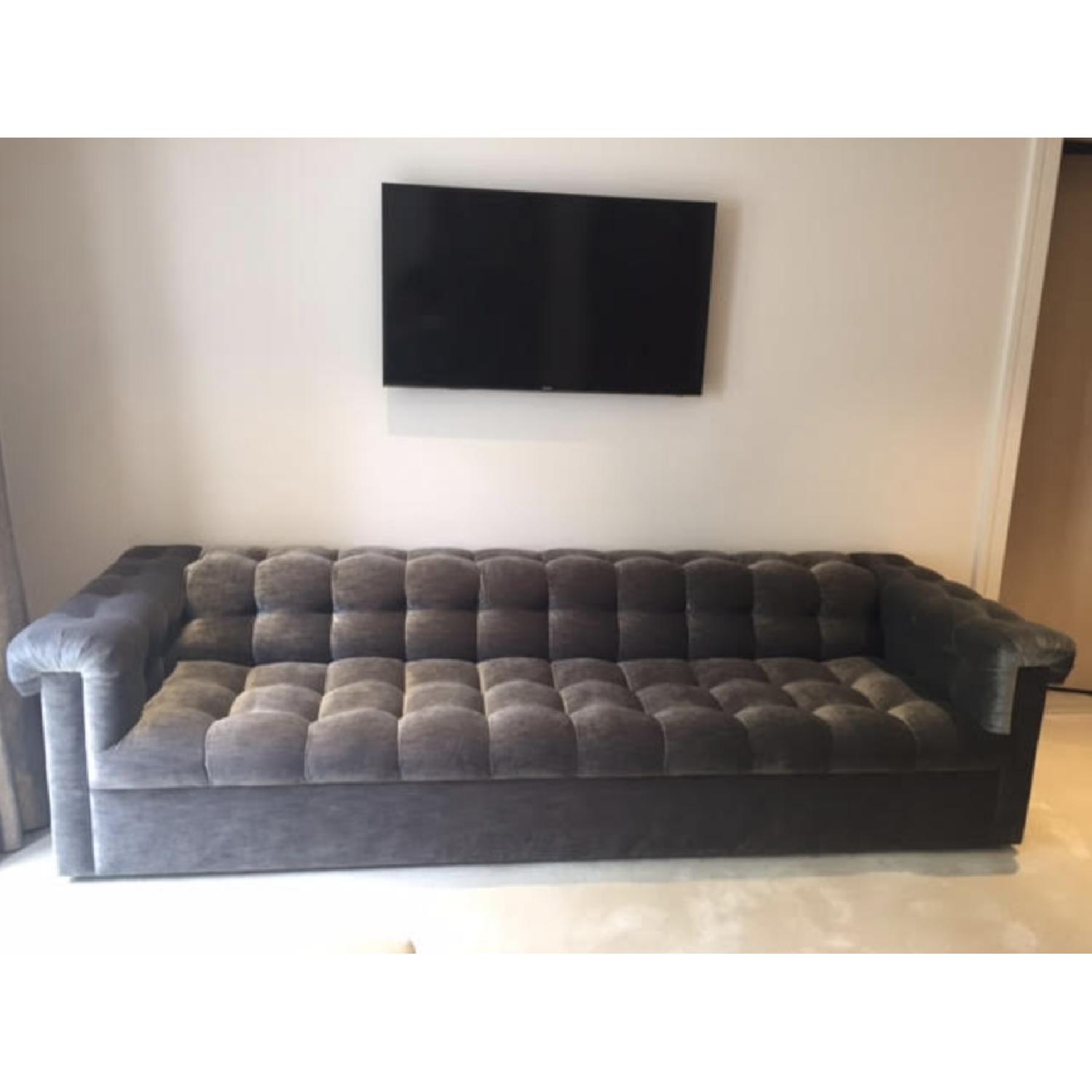 Montauk Velvet Sofa - image-1