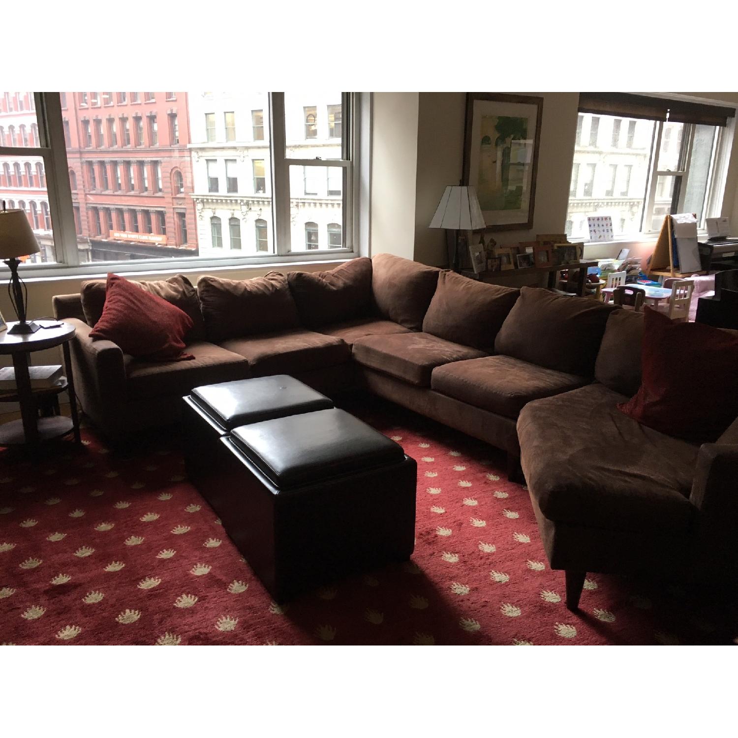 Bloomingdale's Sectional Sofa - image-1