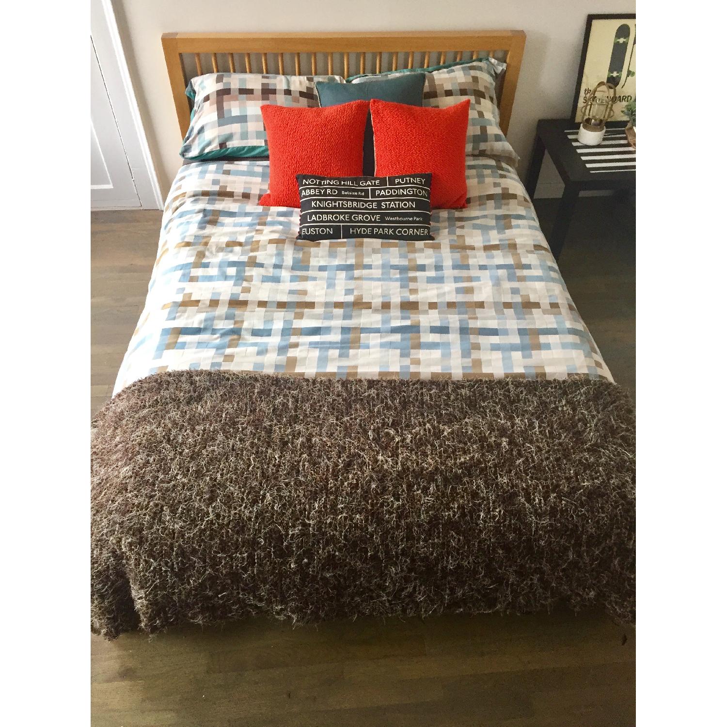 Habitat Queen Size Bed Frame w/ Headboard - image-1