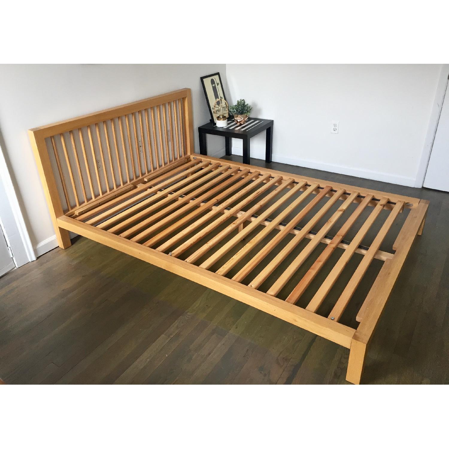 Habitat Queen Size Bed Frame w/ Headboard - image-4