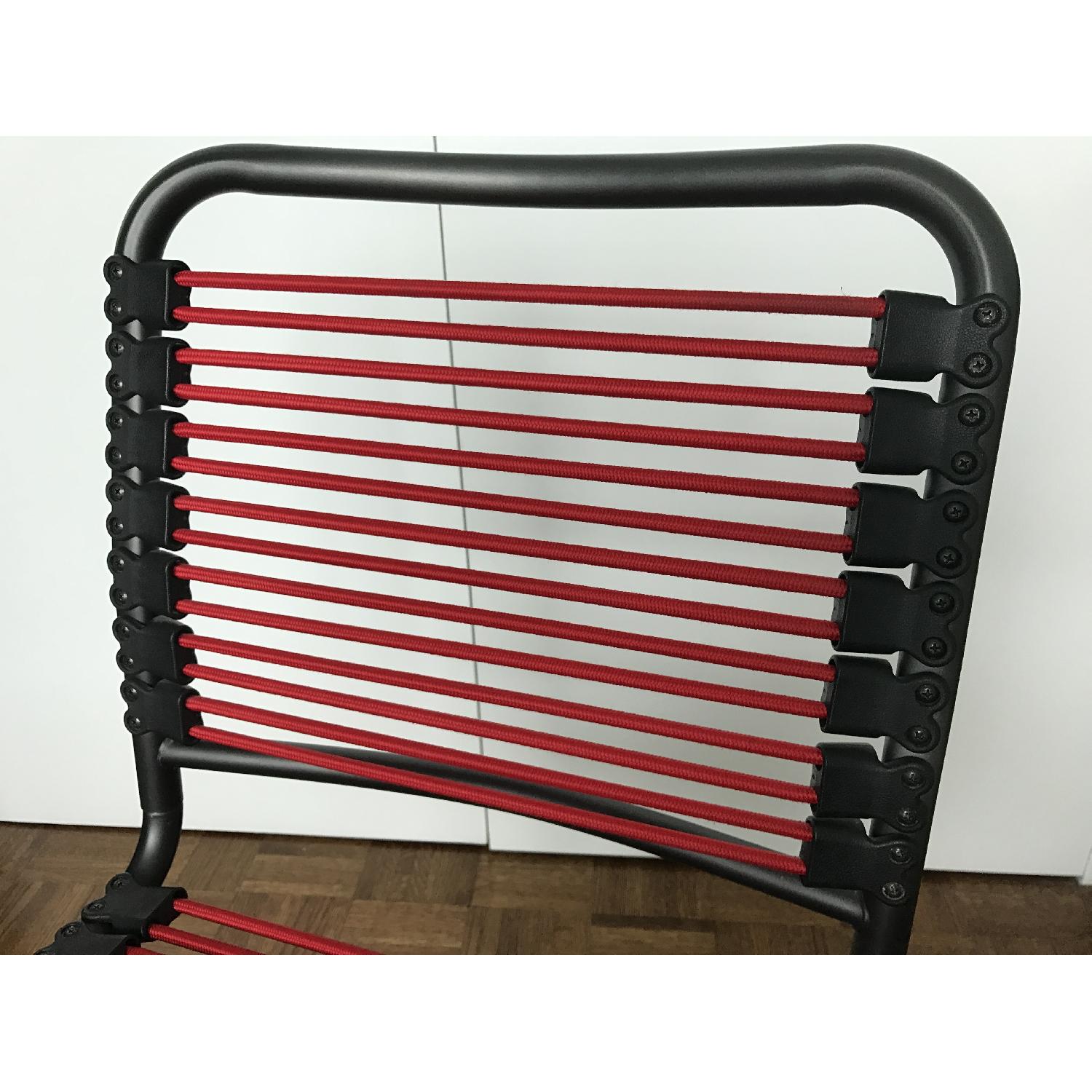 Container Store Red Bungee Office Chair - image-2