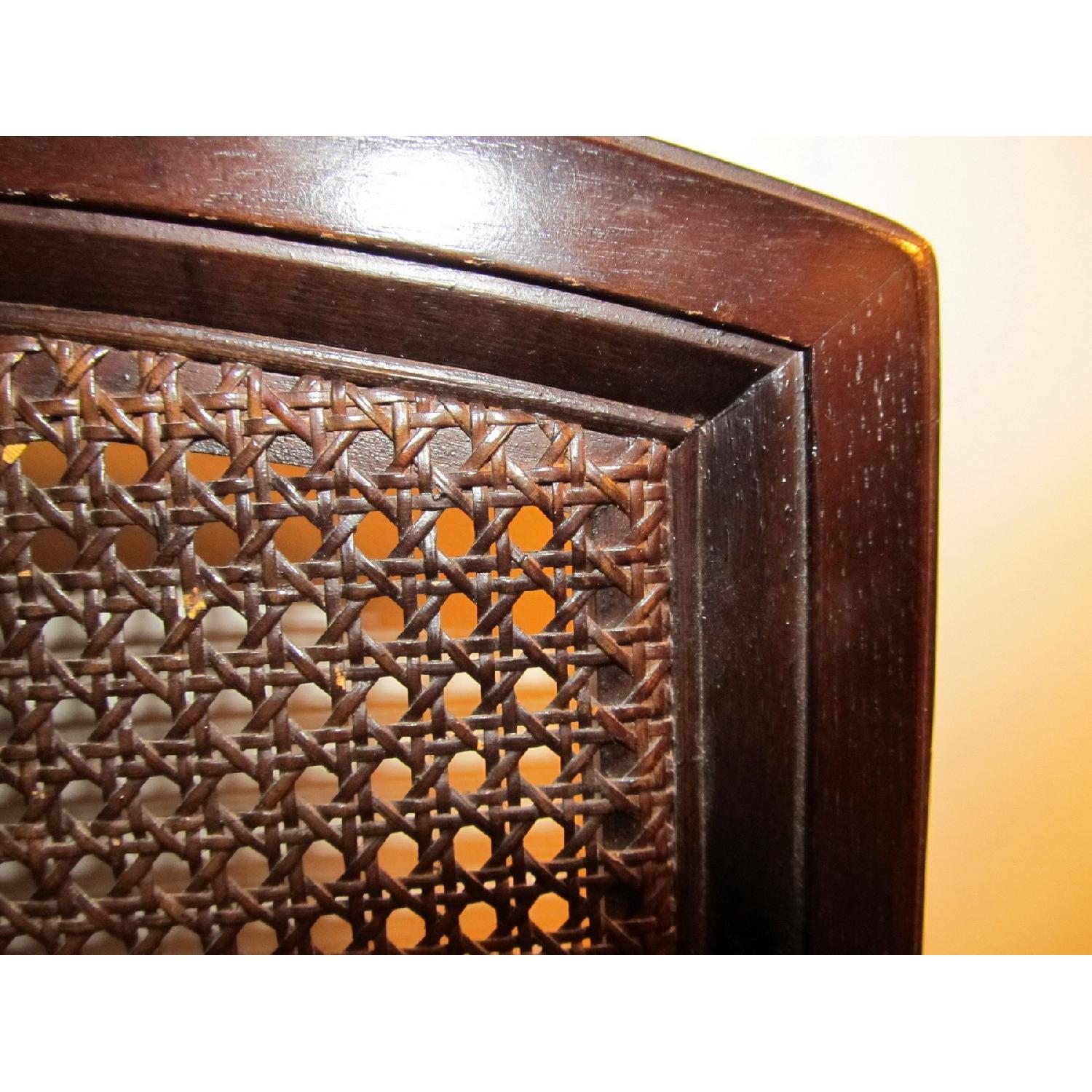 Henredon Chinoiserie Mahogony & Cane Dining Chairs - image-3