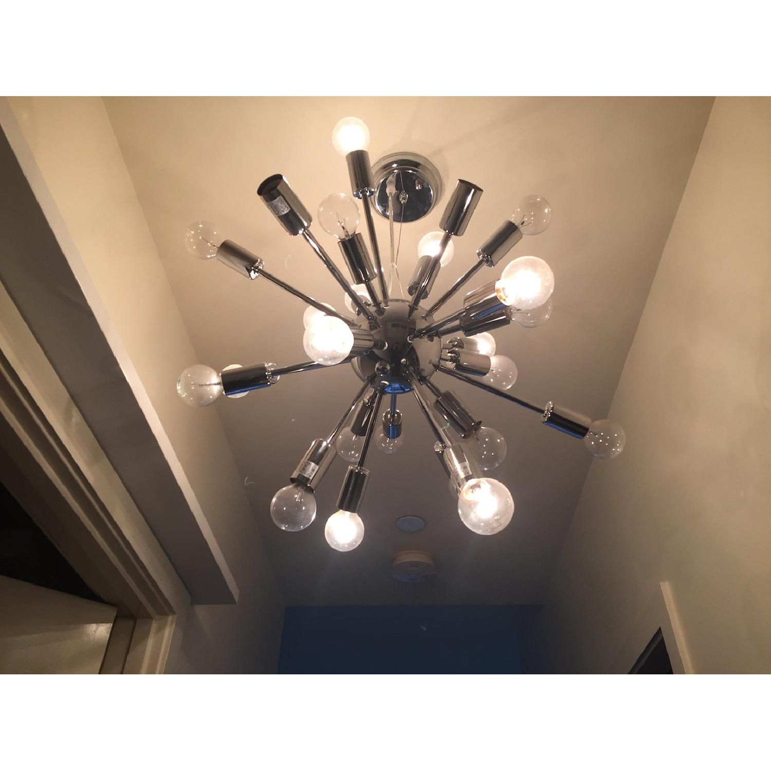 24 Bulb Chrome Sputnik Chandelier - image-3