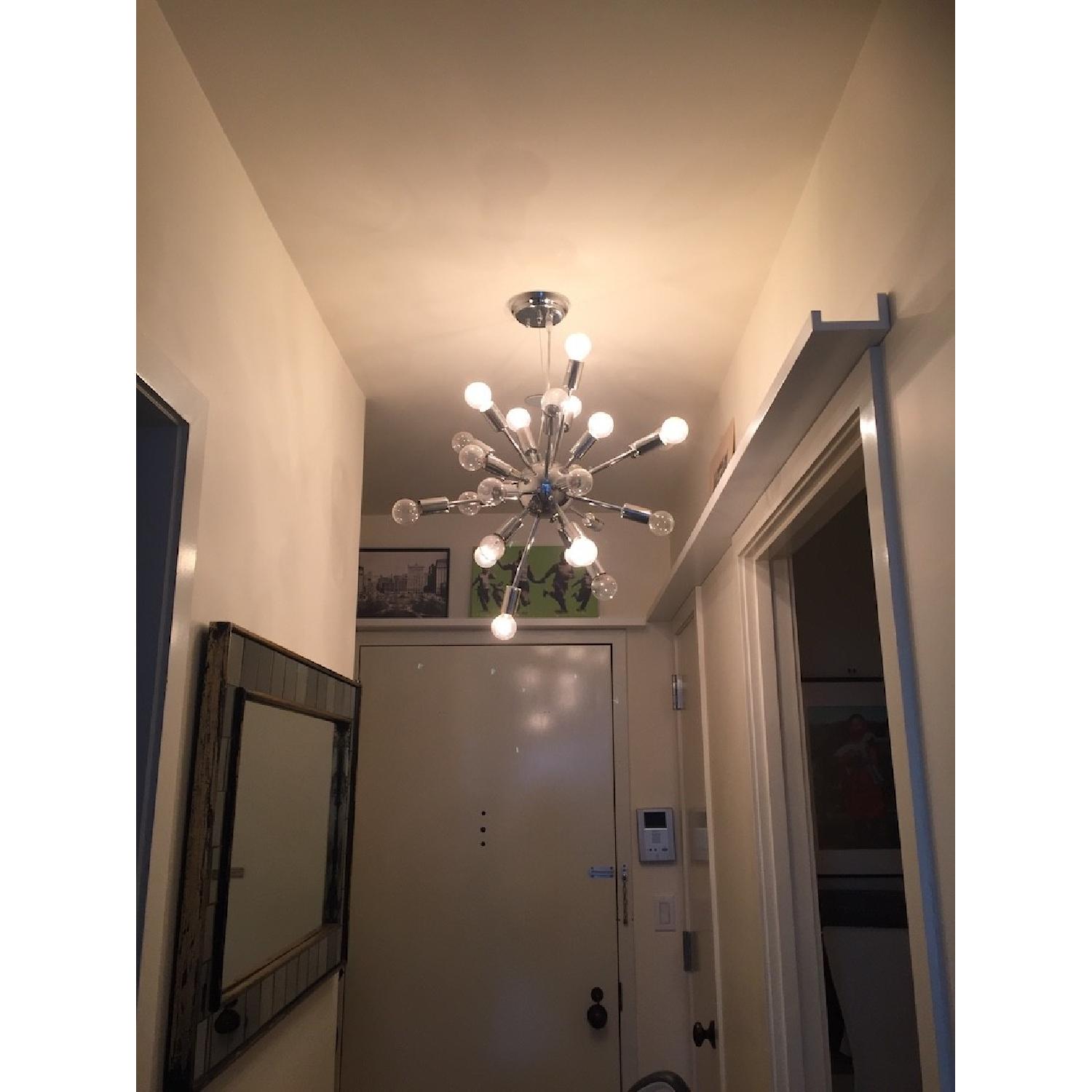 24 Bulb Chrome Sputnik Chandelier - image-4