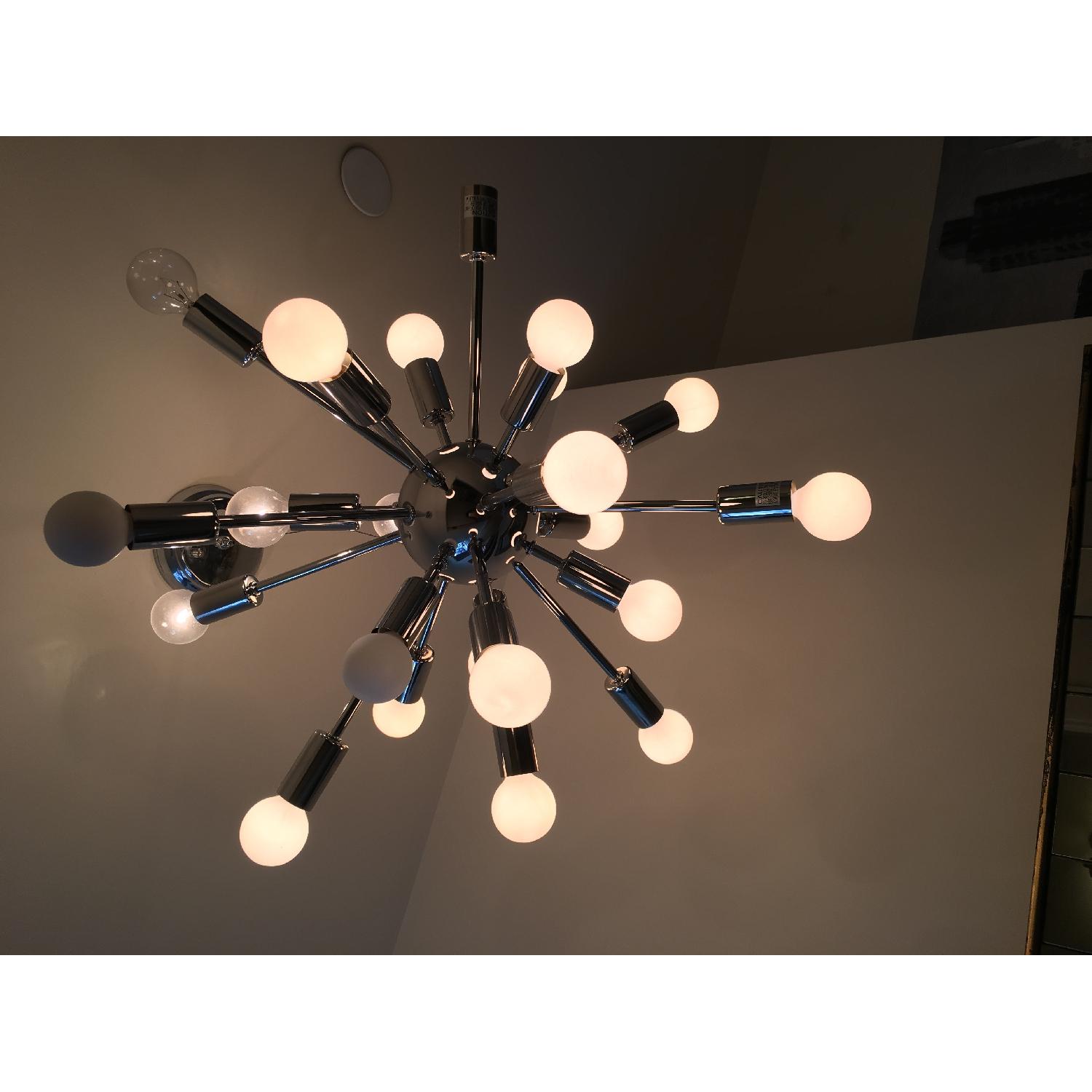 24 Bulb Chrome Sputnik Chandelier - image-7