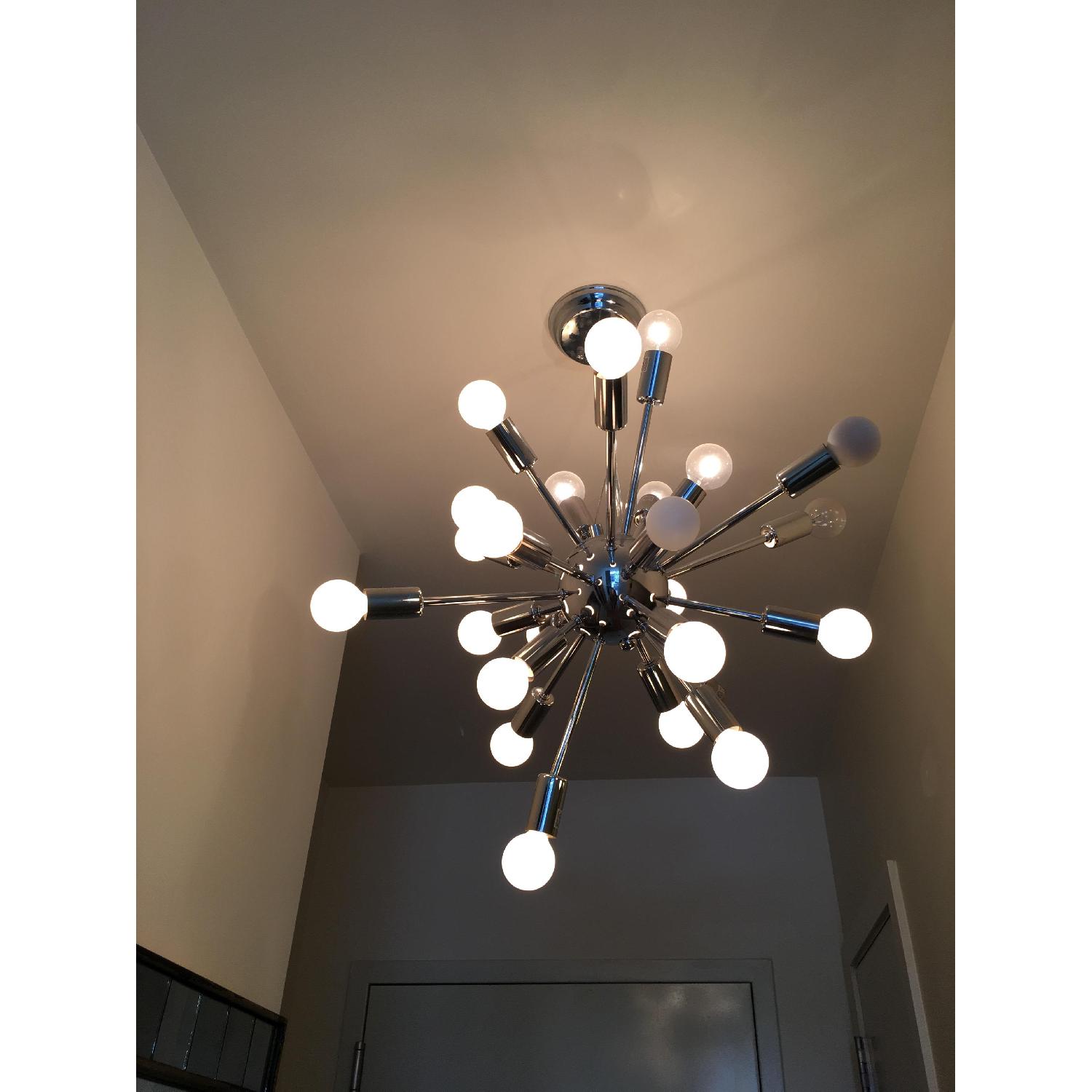 24 Bulb Chrome Sputnik Chandelier - image-8