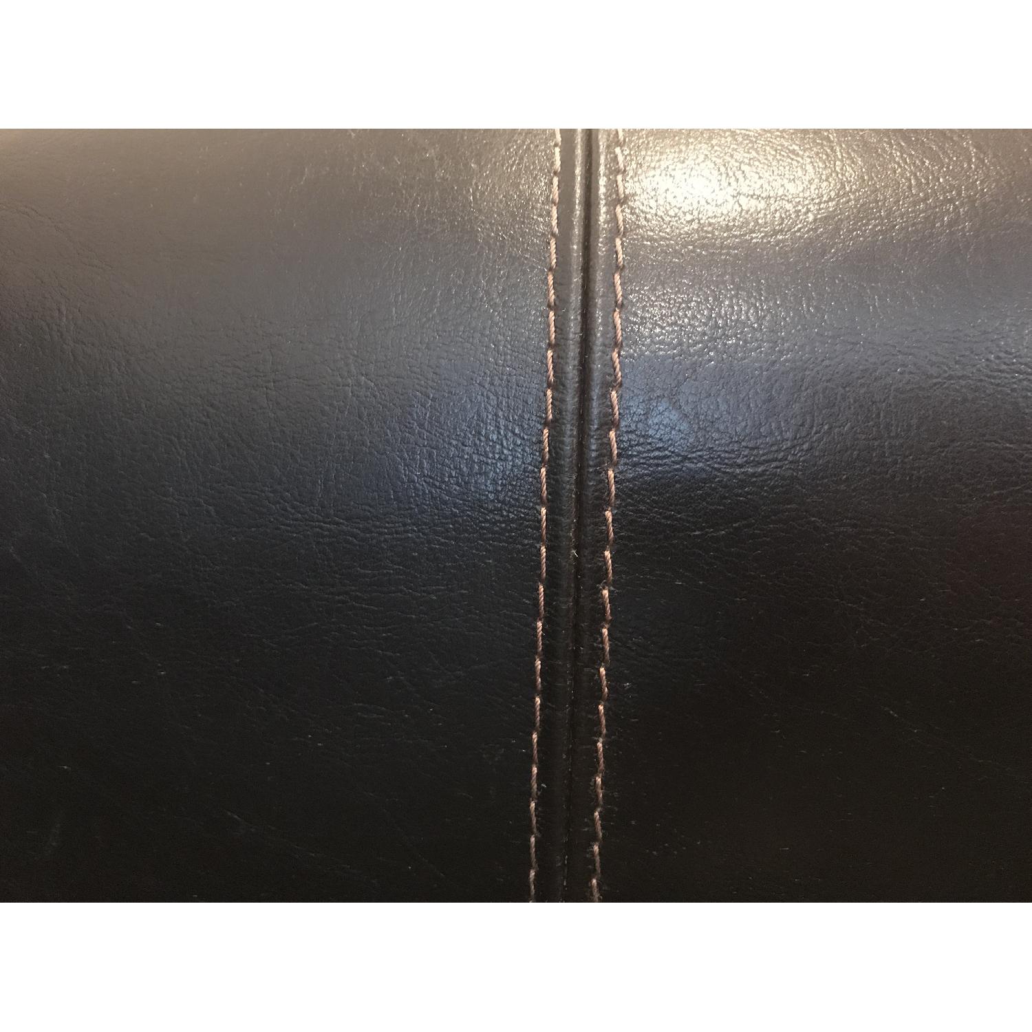 Raymour & Flanigan Leather Couch - image-4
