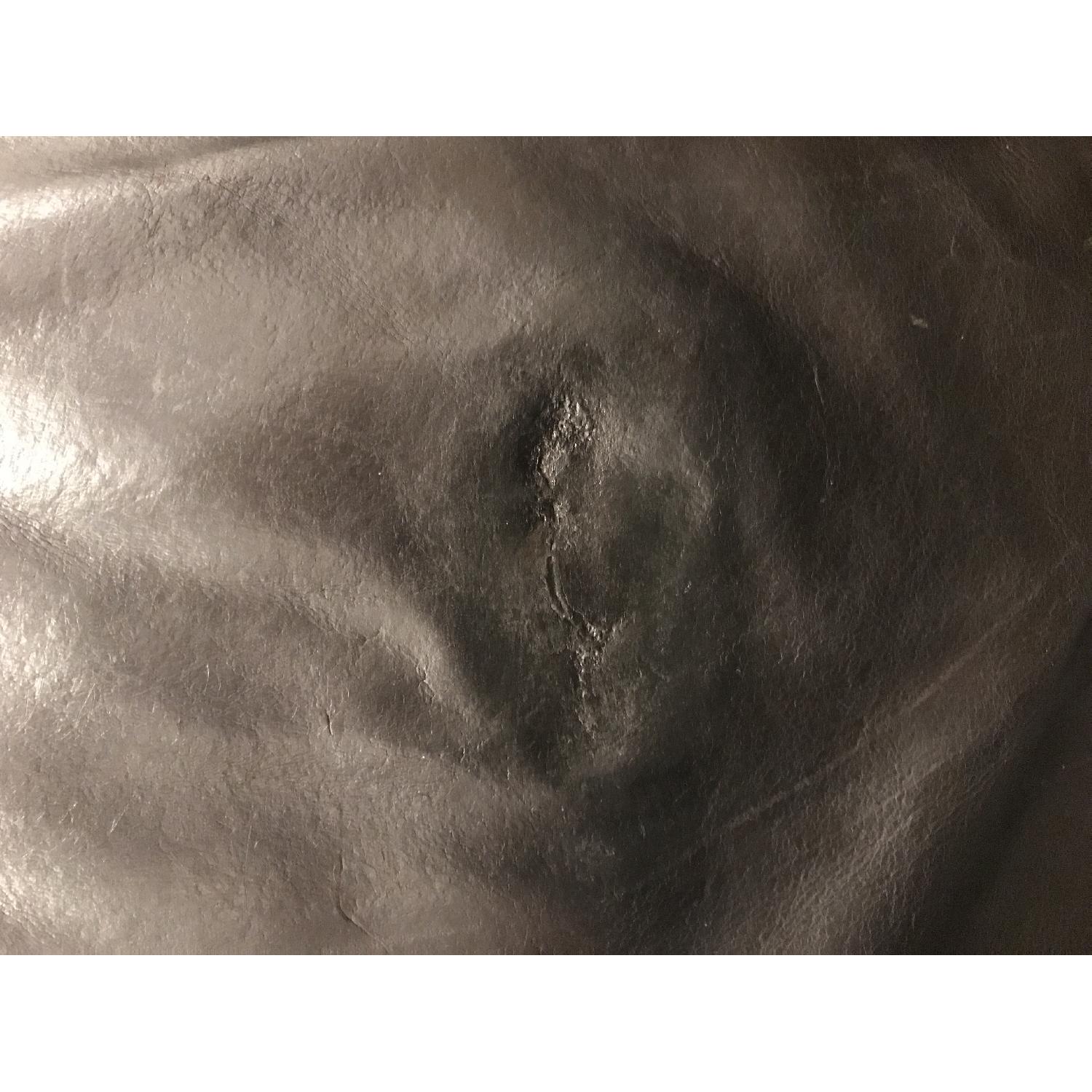 Raymour & Flanigan Leather Couch - image-5