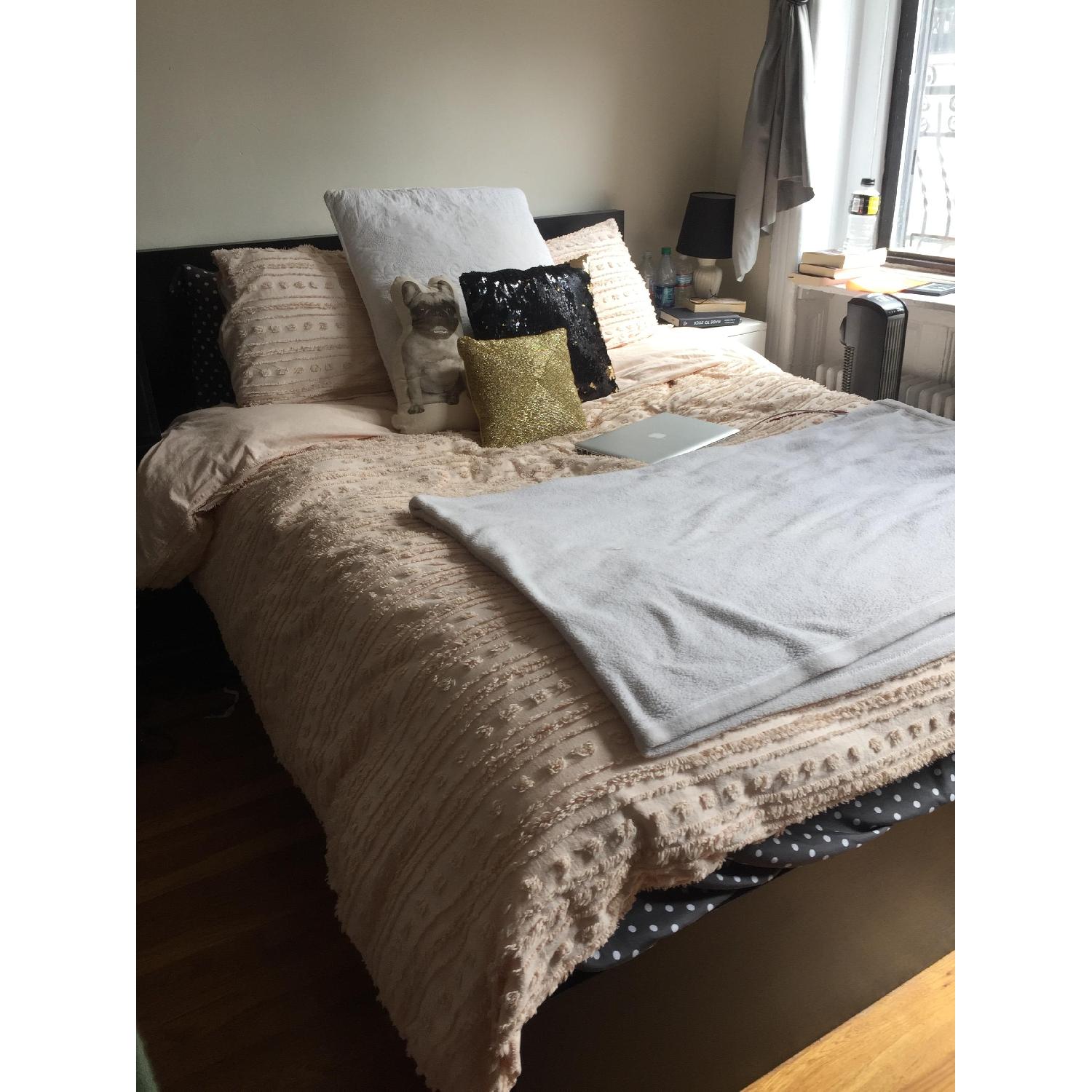 Ikea Malm Full Size Bed w/ Luroy Slats - image-5