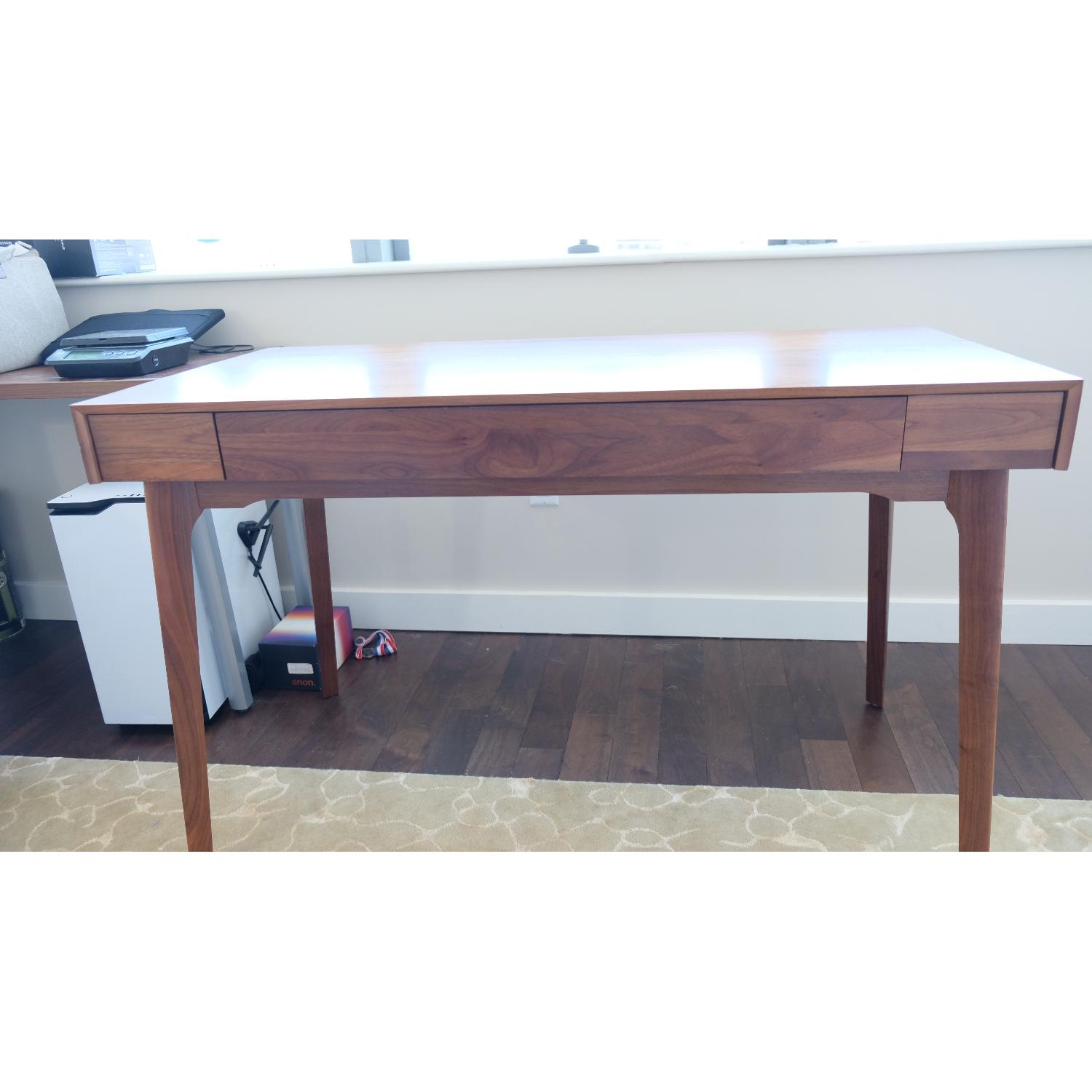 Copeland Furniture Catalina Desk w/ Keyboard Tray In Walnut - image-9