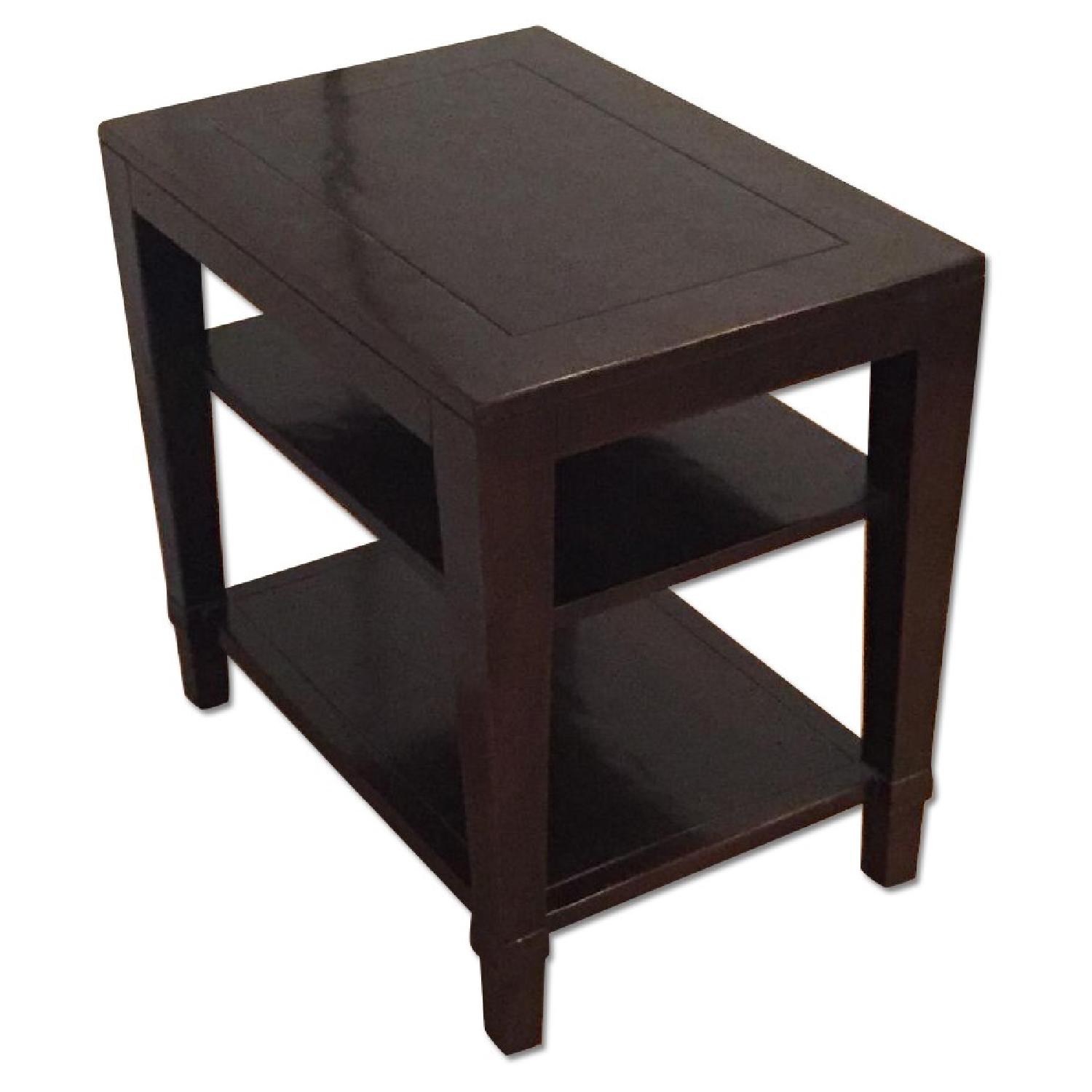 Crate & Barrel End Table - image-0