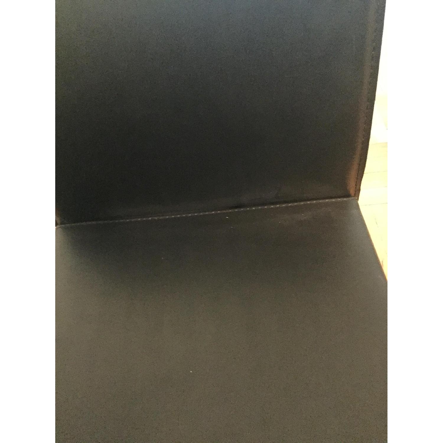 Room & Board Leather Wrapped Dining Chairs - image-5