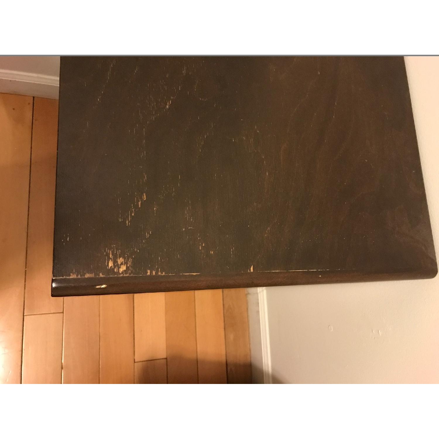 Gothic Cabinet Craft Dark Wood Nightstand - image-2