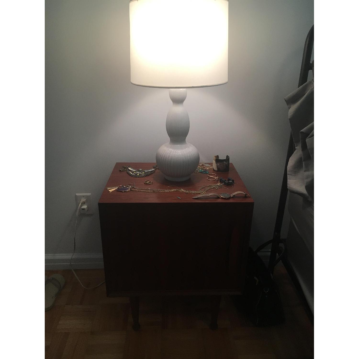 Mid Century Modern Wood Nightstand - image-1