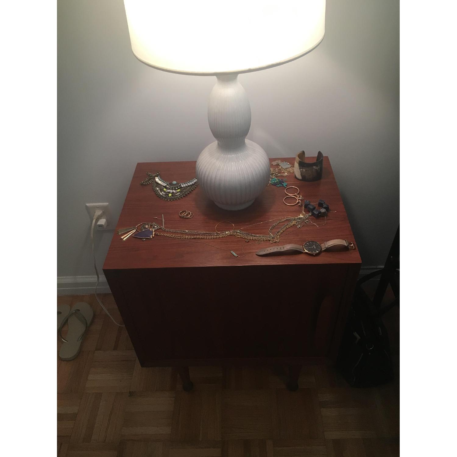 Mid Century Modern Wood Nightstand - image-2
