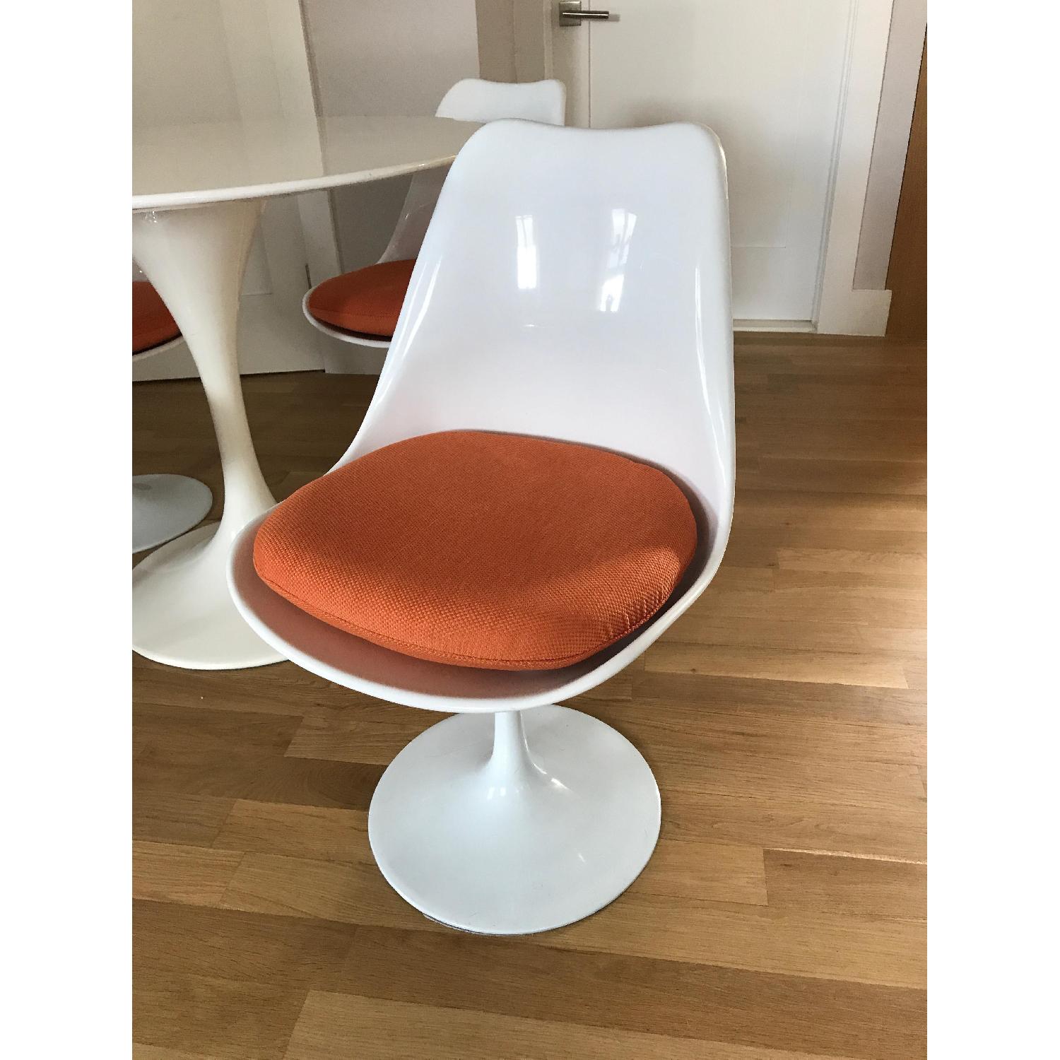 AllModern Angelica Tulip Table w/ 4 Chairs - image-4