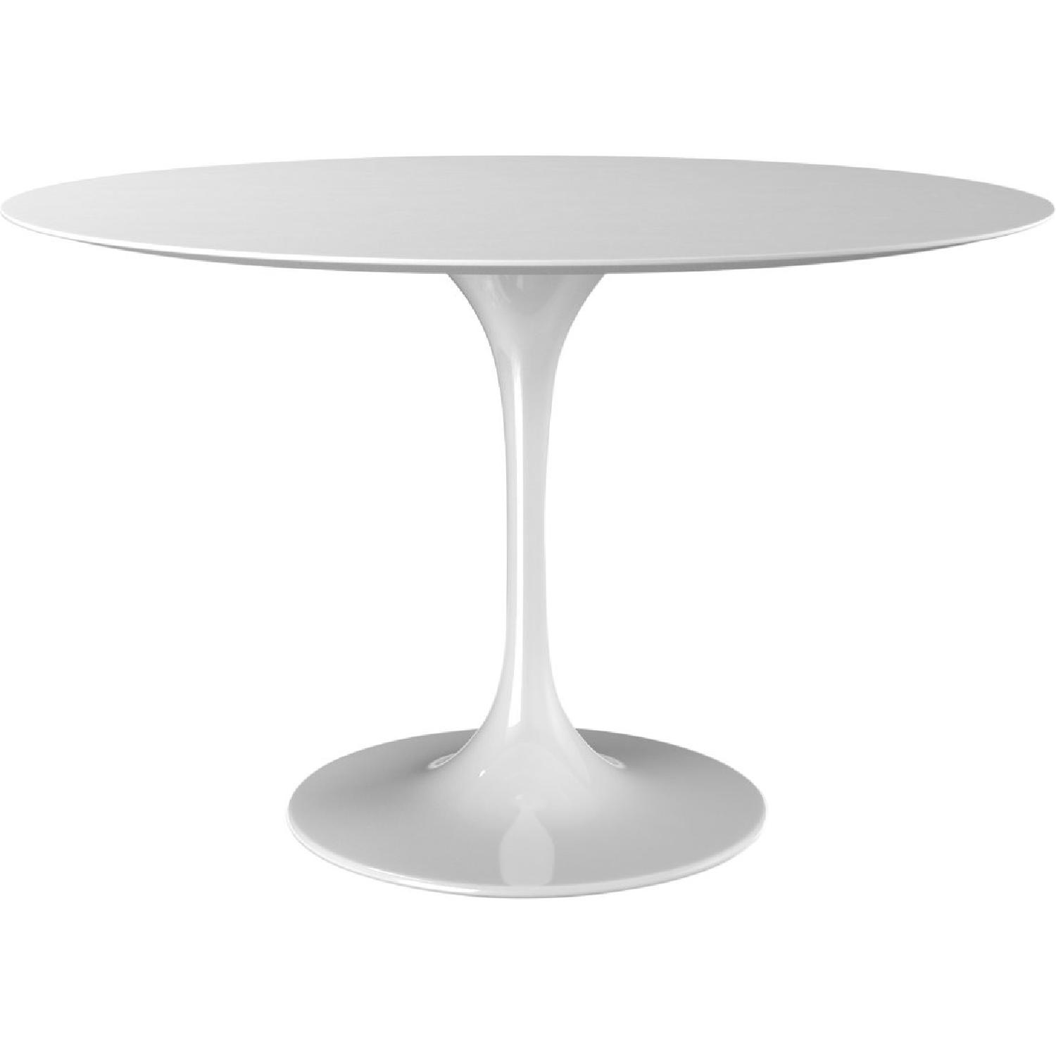 AllModern Angelica Tulip Table w/ 4 Chairs - image-6
