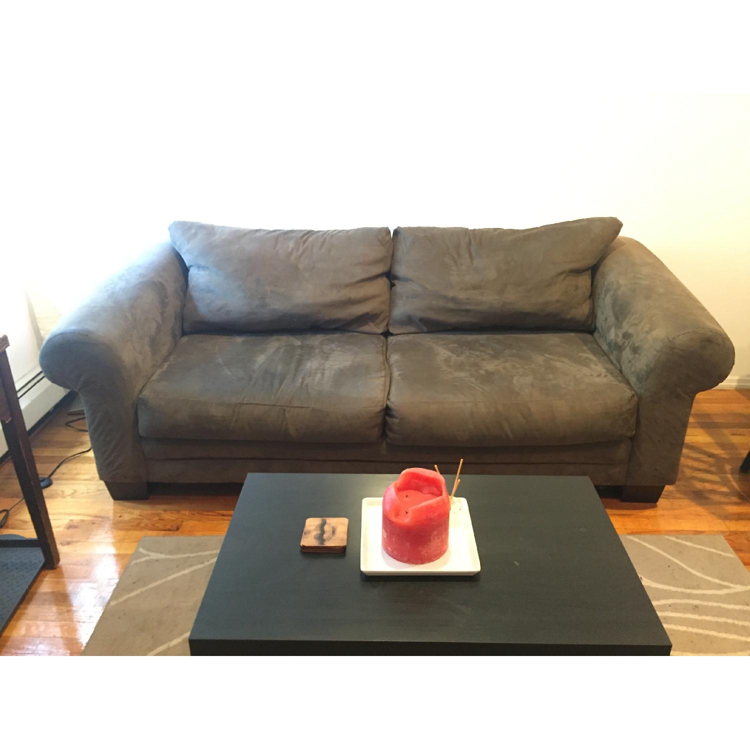 Microsuede Sofa - image-1