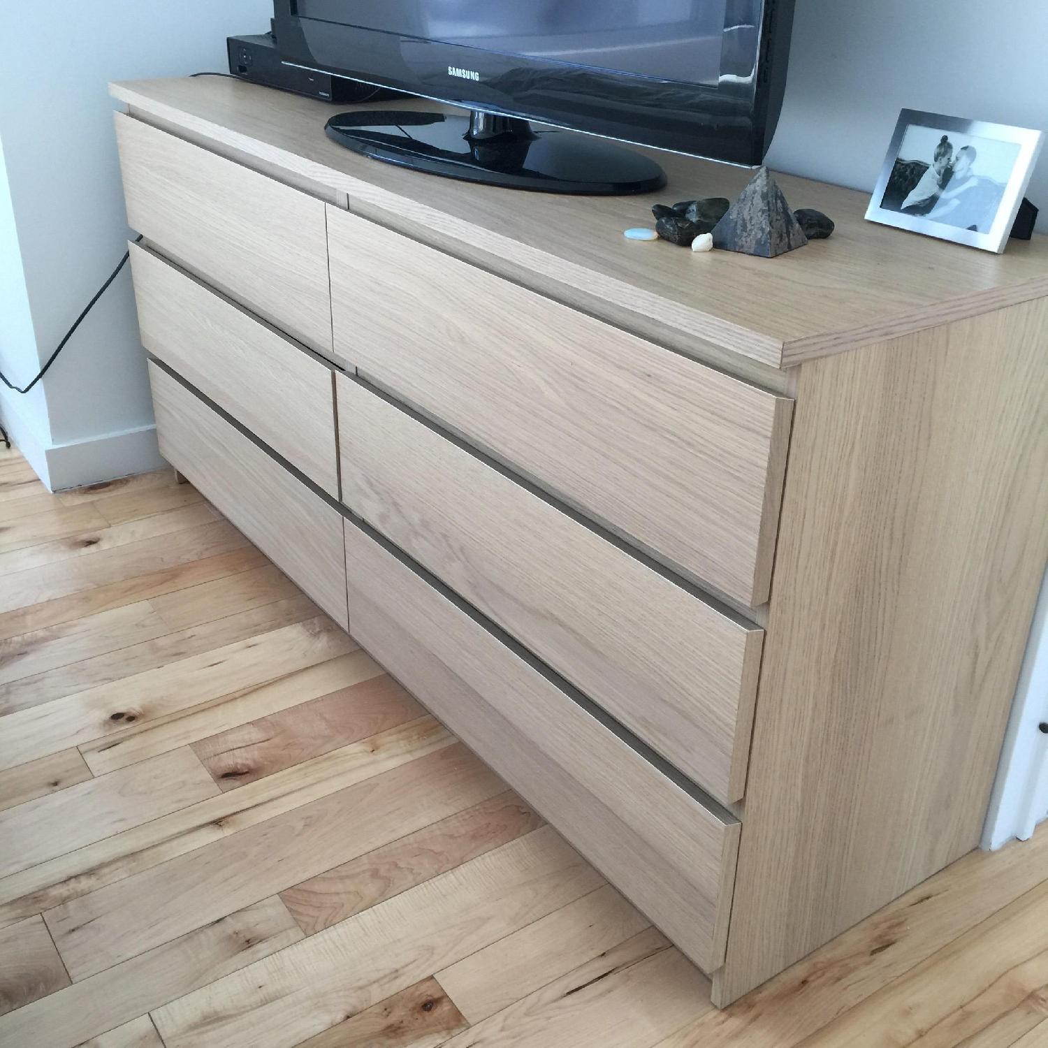 Ikea Malm 6 Drawer Dresser - image-2