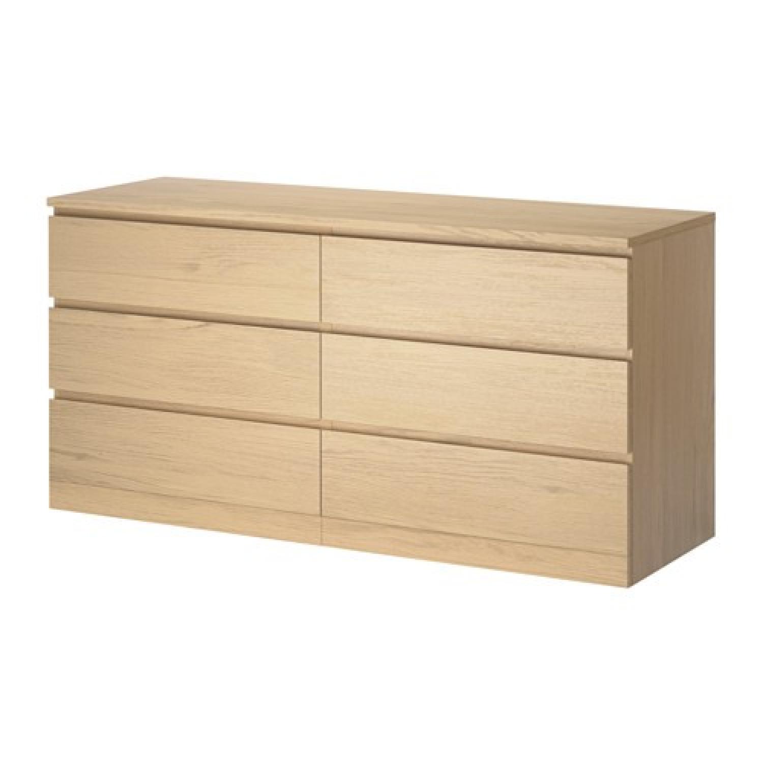 MALM 6-drawer dresser