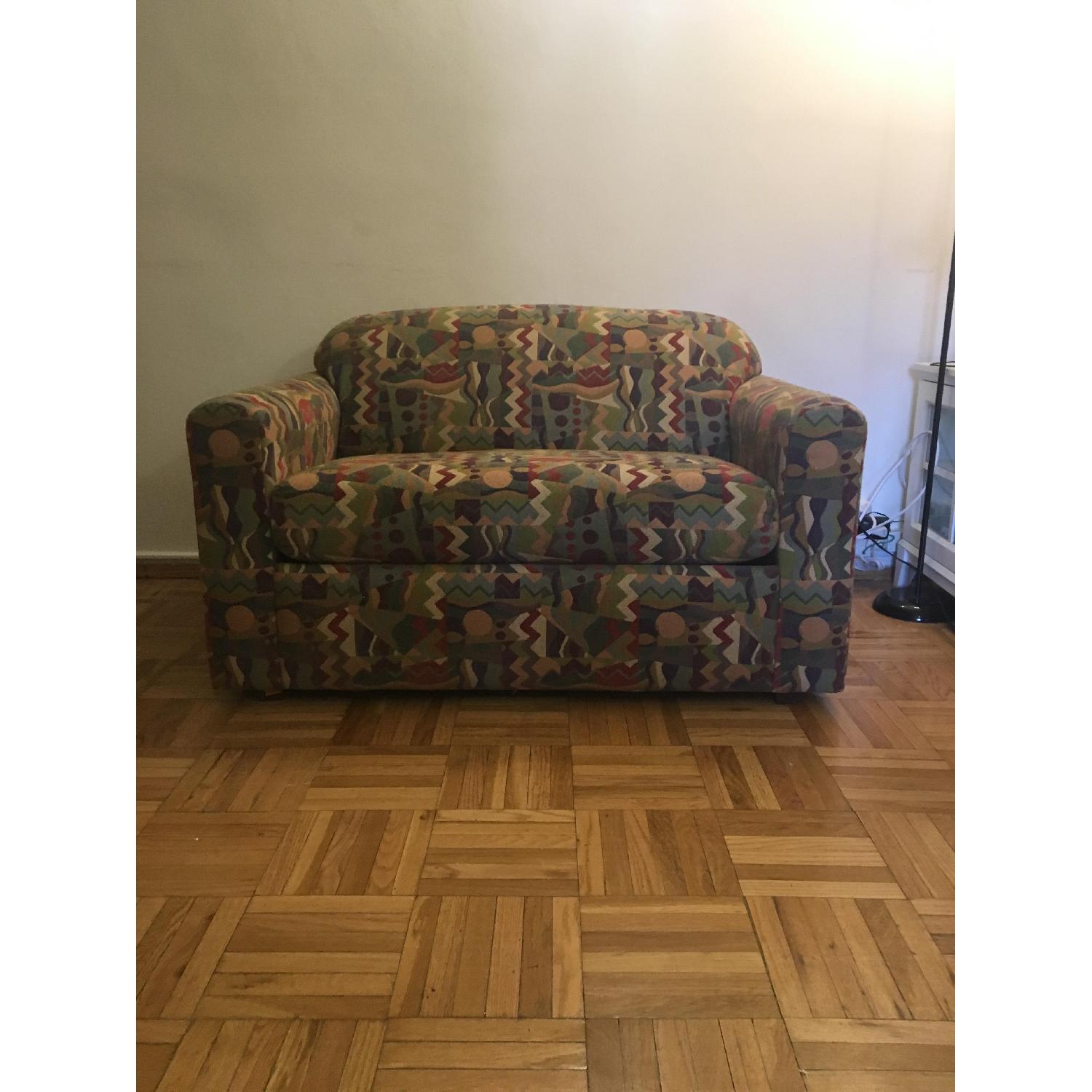 Flexsteel Sleephaven Vintage Pull-out Loveseat - image-1