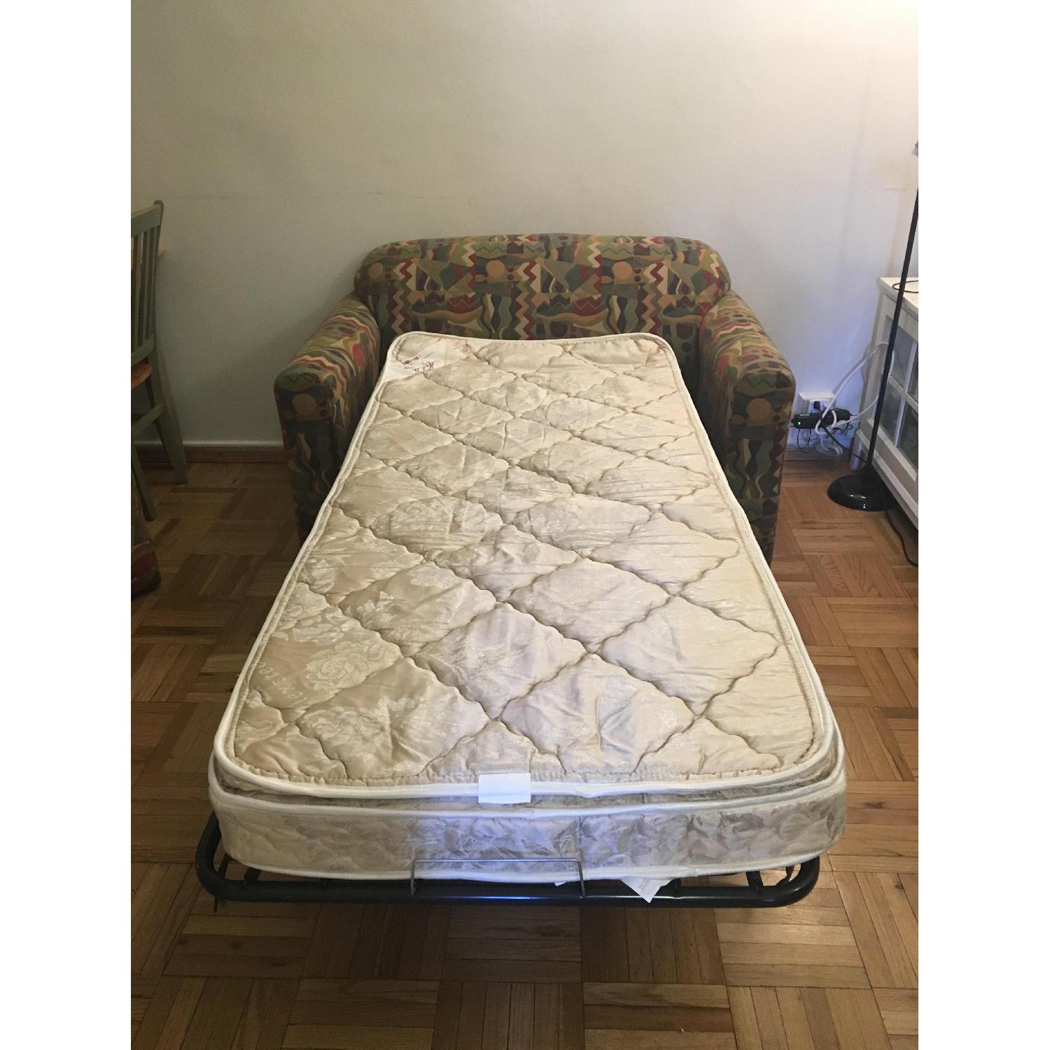 Flexsteel Sleephaven Vintage Pull-out Loveseat - image-6