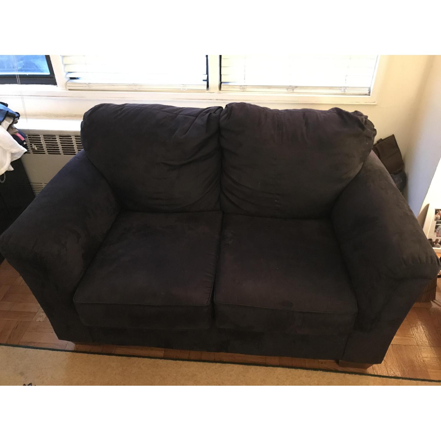 Ashley's Sleeper Sofa + Loveseat - image-2