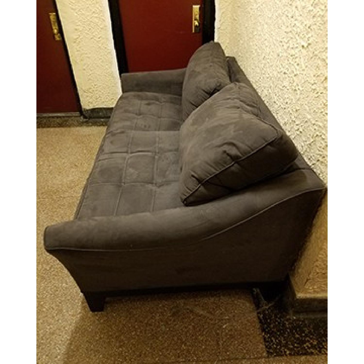 Raymour & Flanigan Rory Microfiber Sofa - image-2