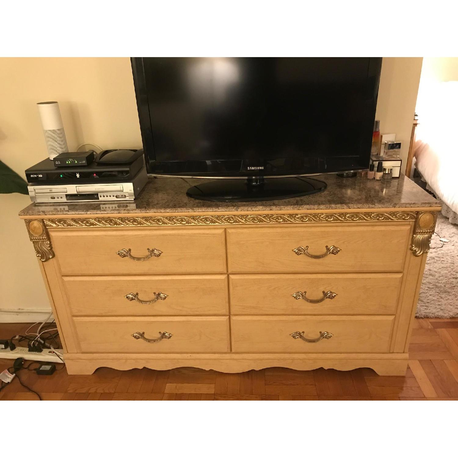 Ashley's 6 Drawer Dresser + Chest of Drawers - image-1