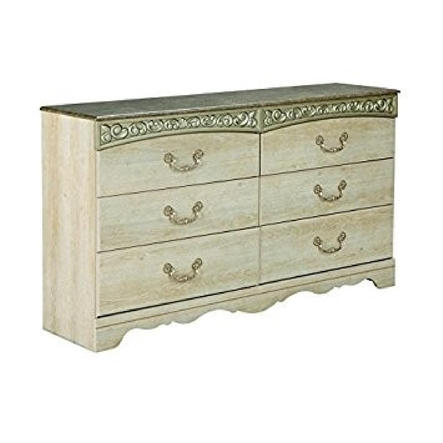 Ashley's 6 Drawer Dresser + Chest of Drawers - image-5