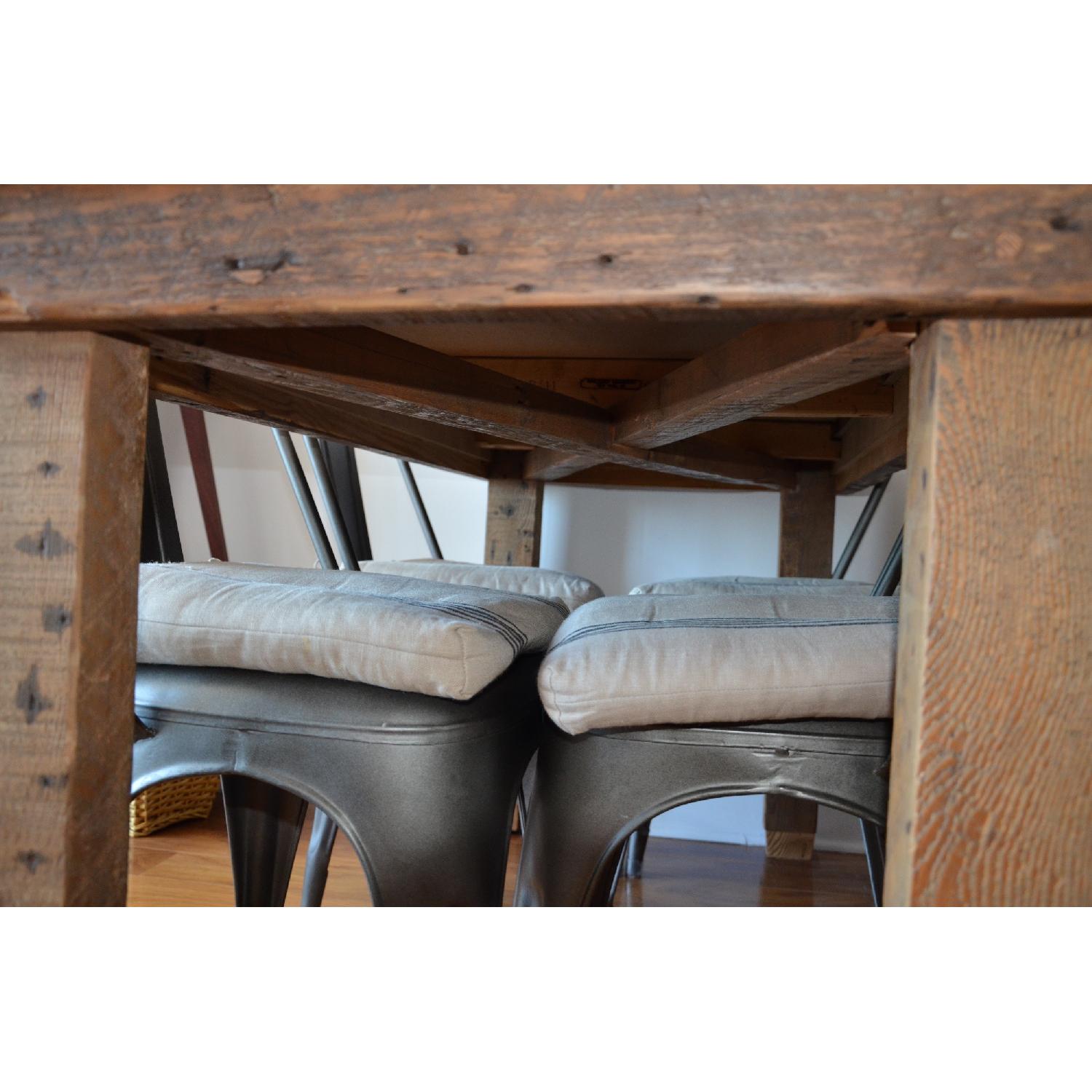 Golden Calf Farmhouse Wooden Table - image-7