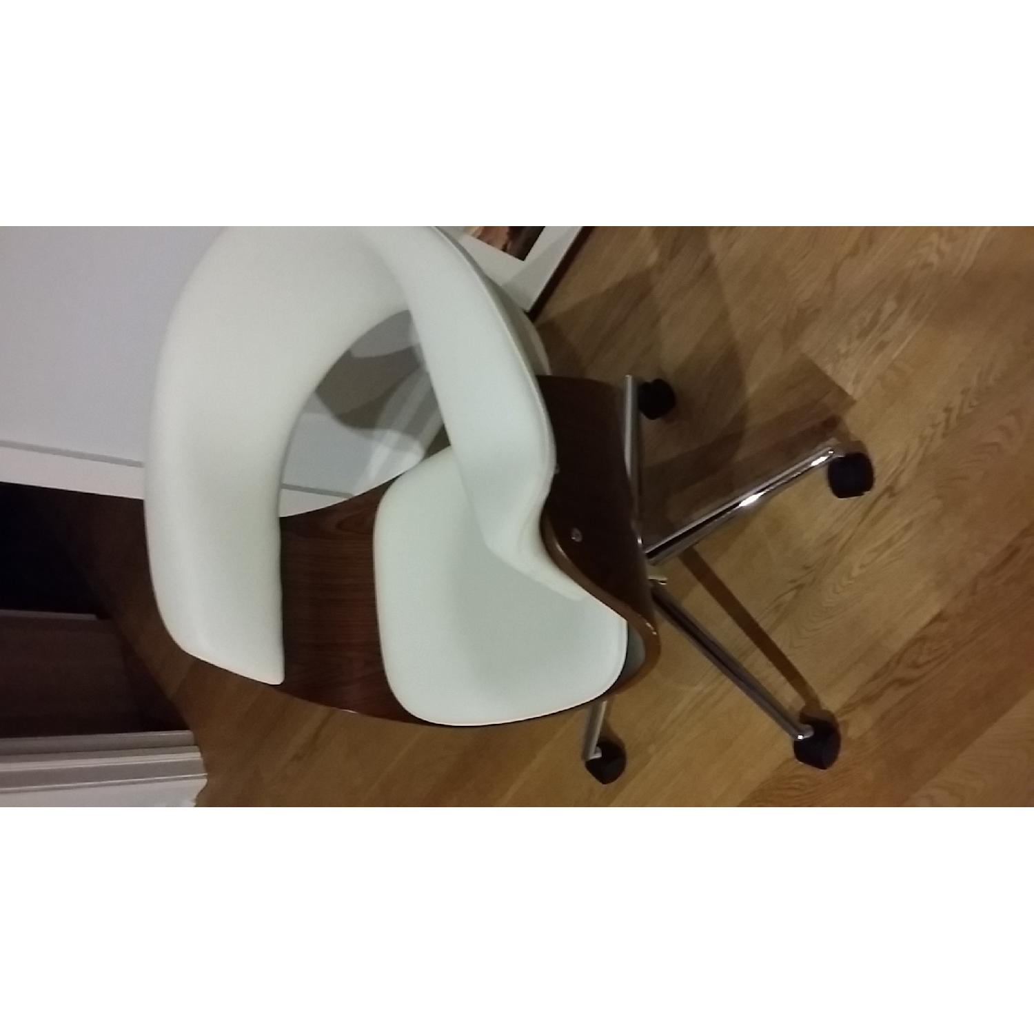 Porthos Home Antique Revival Liam Office Chair in White - image-2