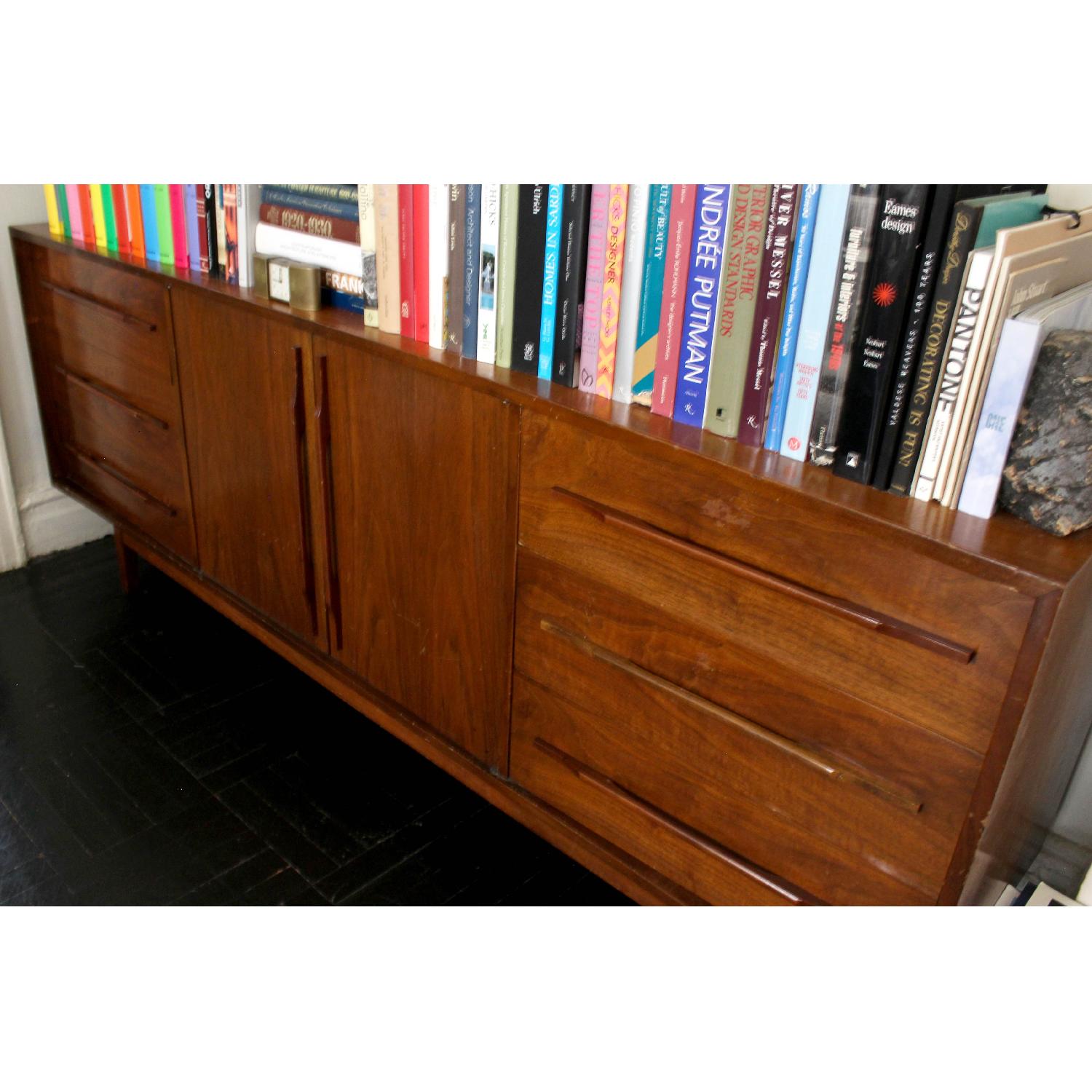Antique Walnut Sideboard/Credenza - image-3