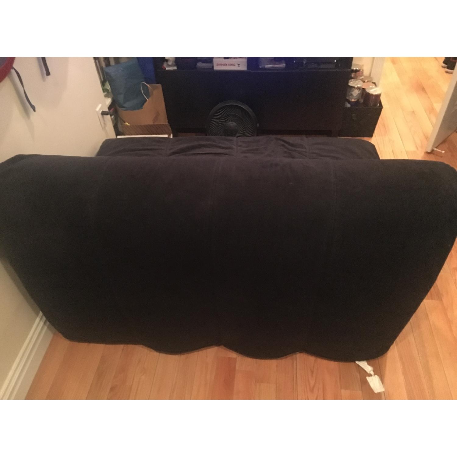 Ikea Lycksele-Lovas Sleeper Sofa w/ Black Cover - image-2