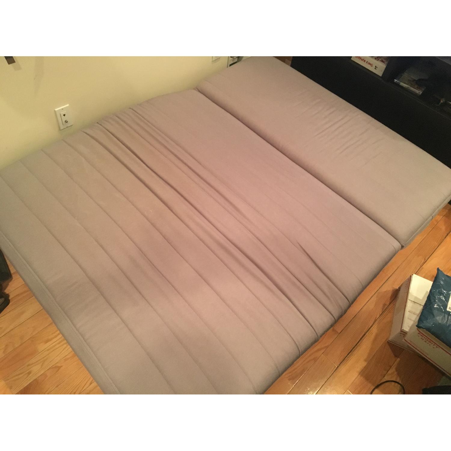 Ikea Lycksele-Lovas Sleeper Sofa w/ Black Cover - image-4