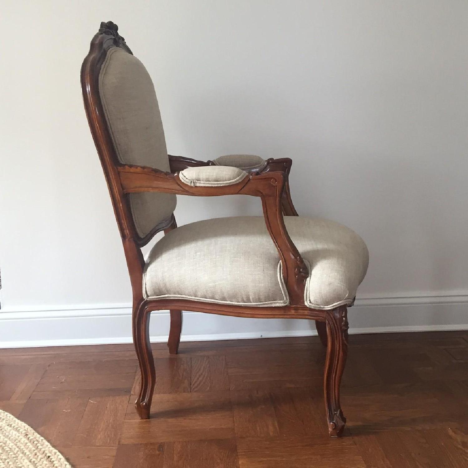 Linen Accent chair - image-2