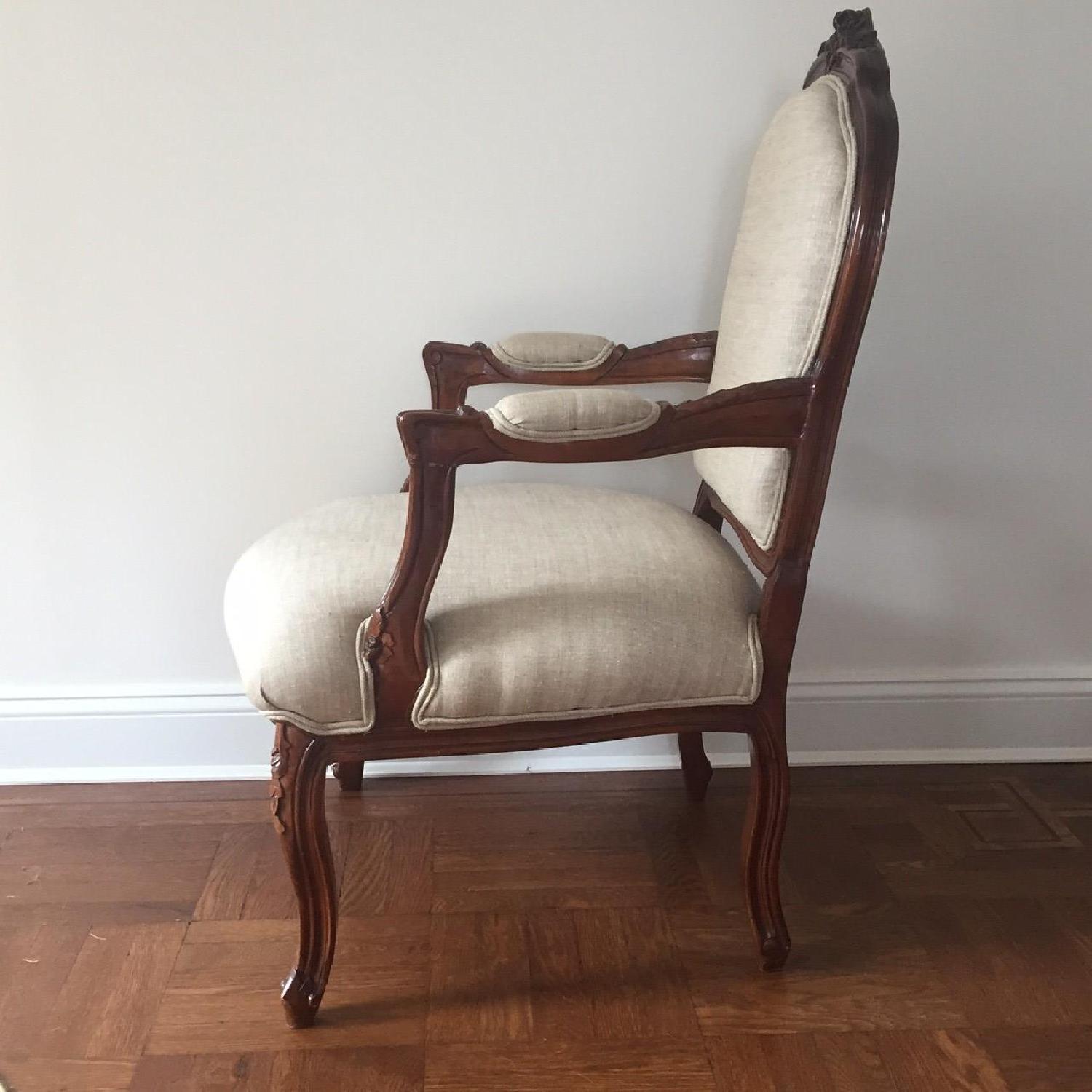 Linen Accent chair - image-3