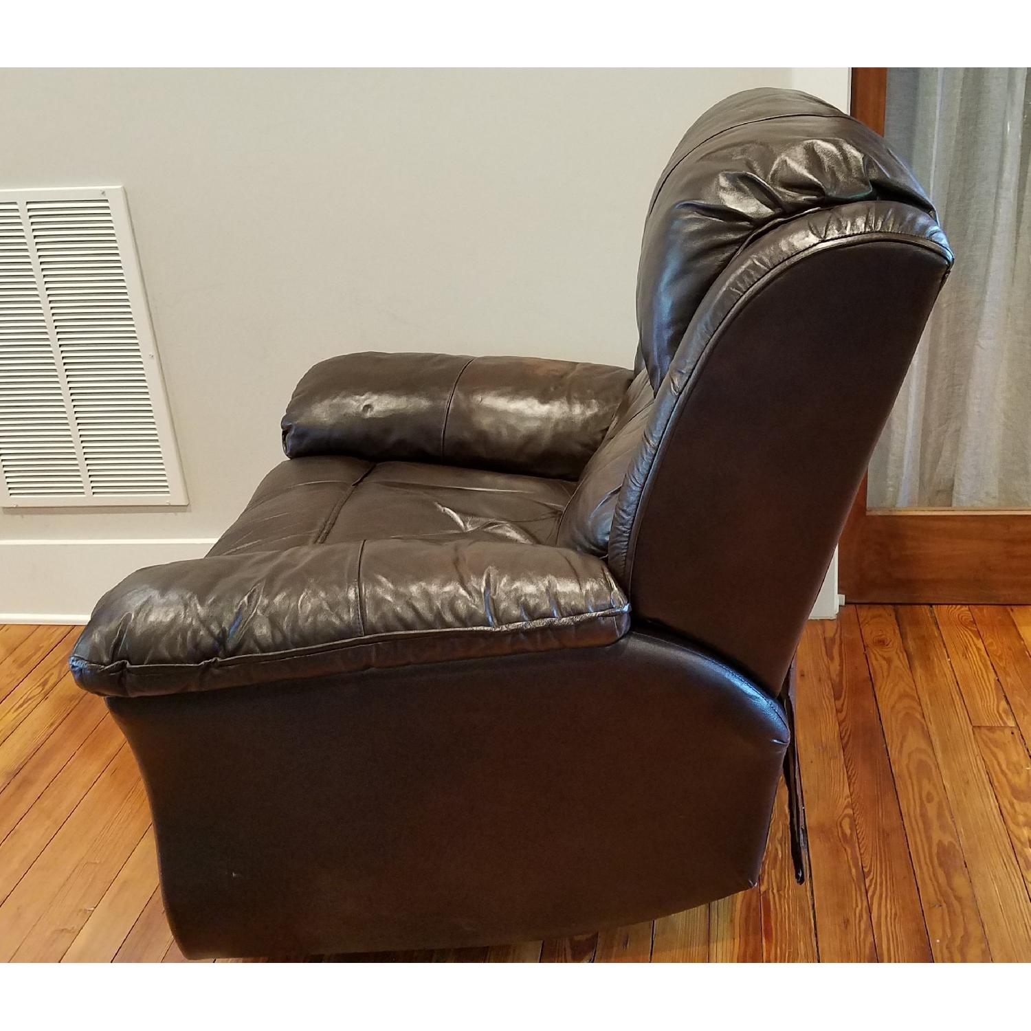 Raymour & Flanigan Leather Recliner - image-2