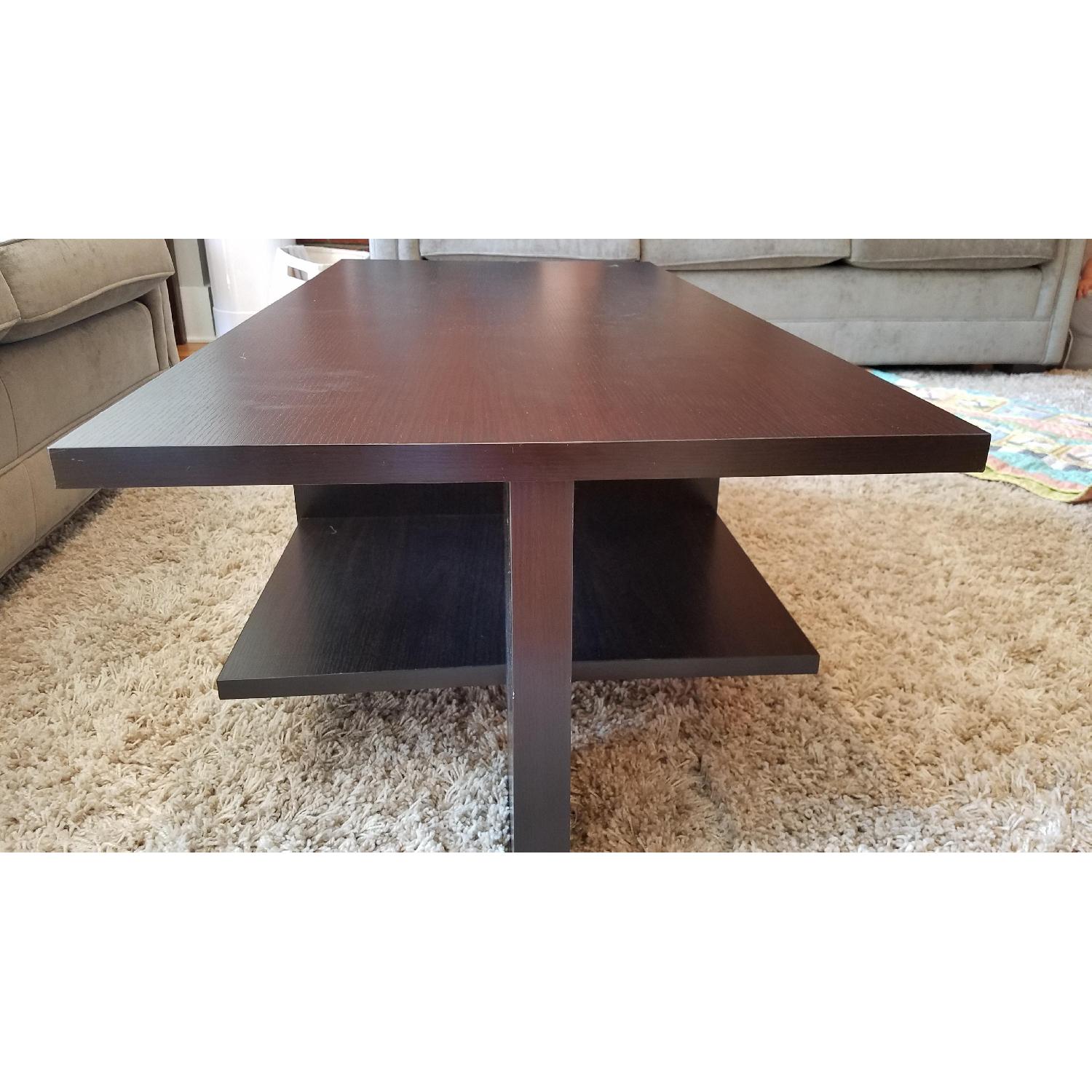 Furniture of America Classic Wood Coffee Table - image-3