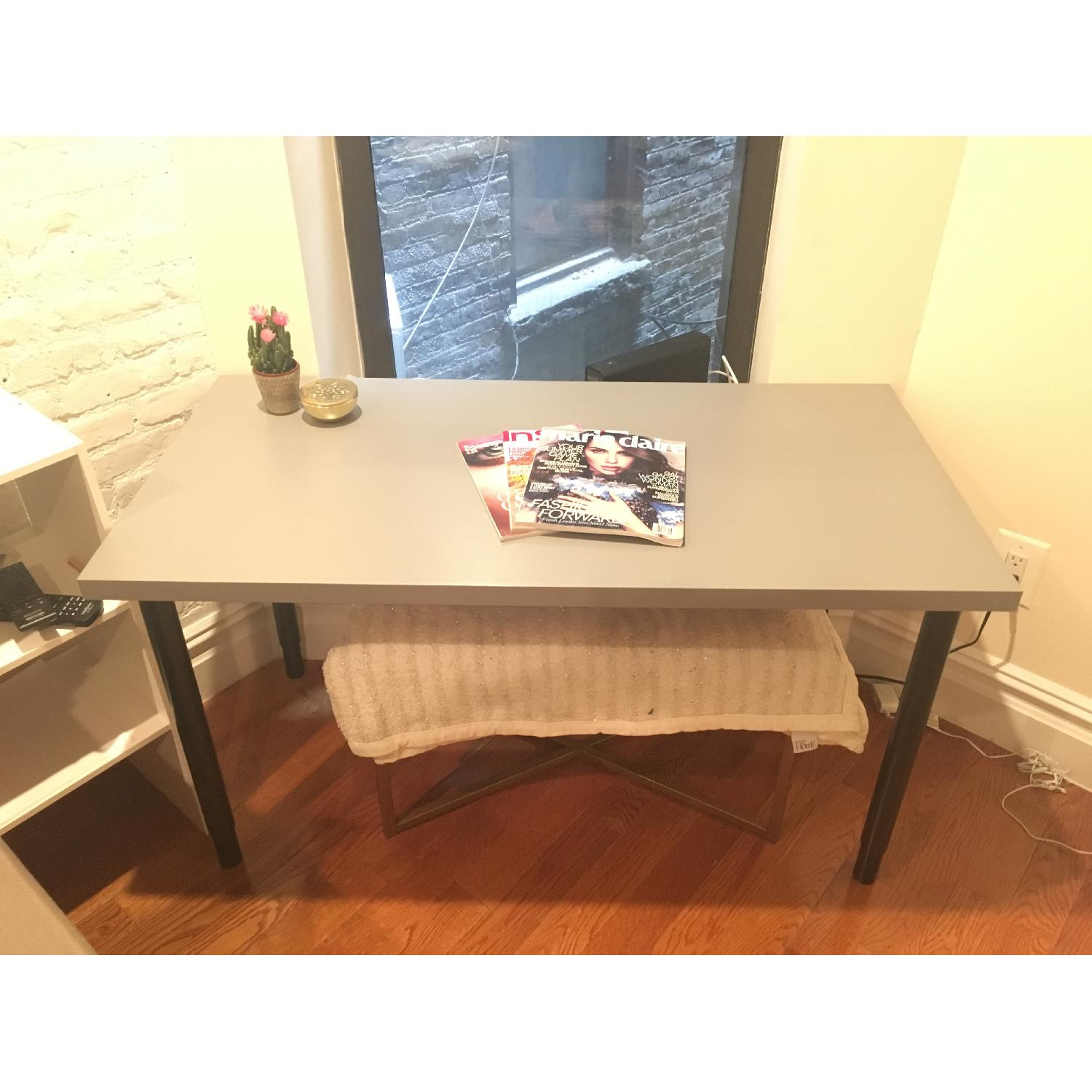 Ikea Grey Table - image-5