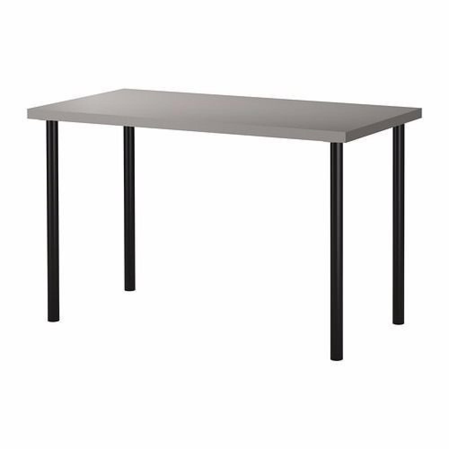 Ikea Grey Table AptDeco