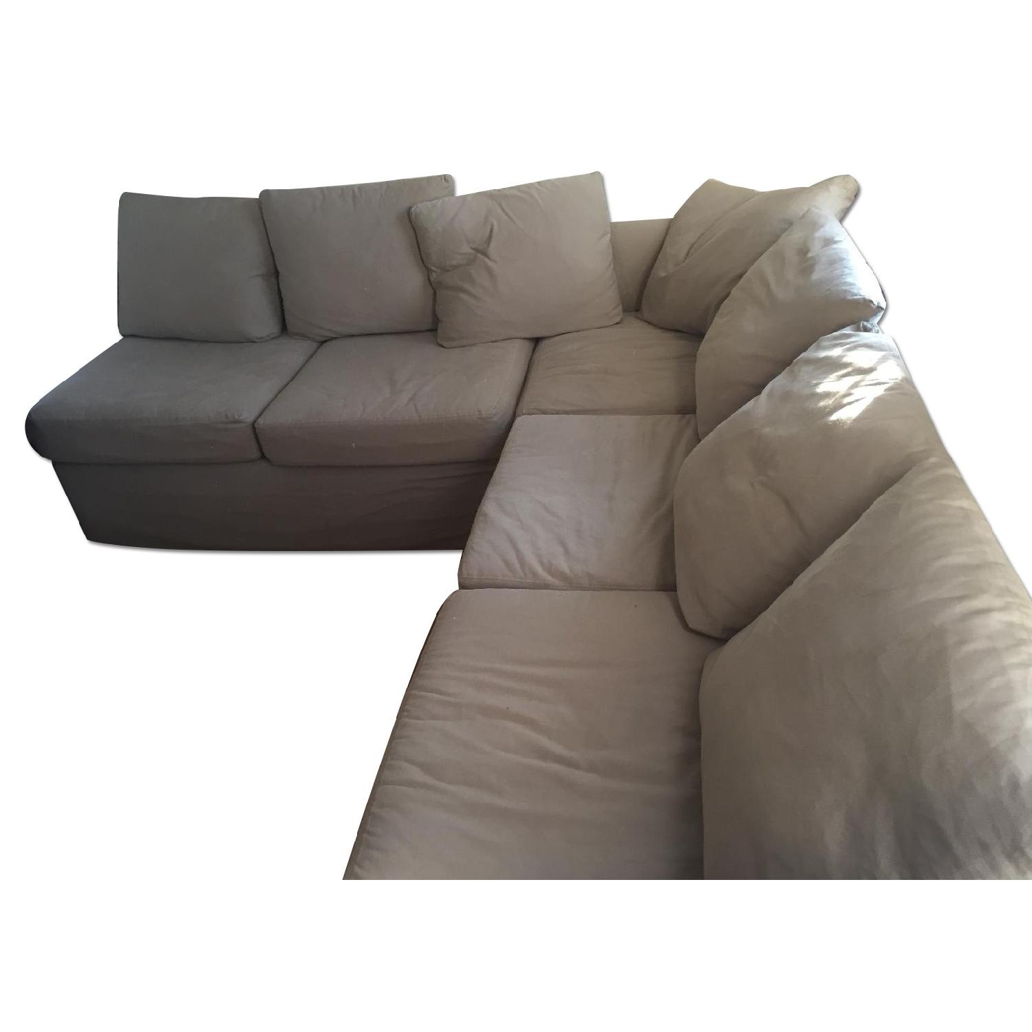 Mitchell Gold + Bob Williams Dr. Pitt Sectional Sofa AptDeco