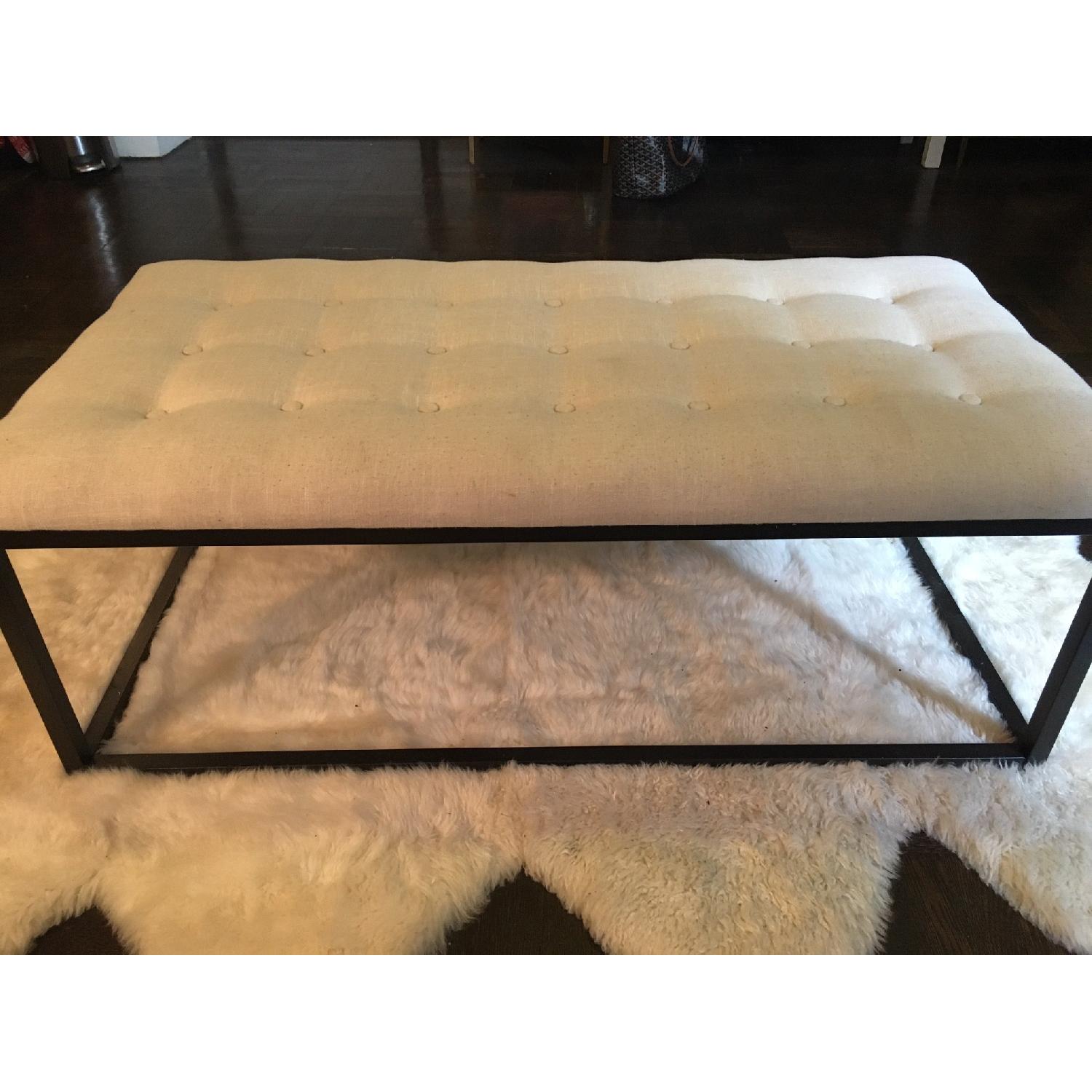 Joss & Main Tufted Ottoman - image-1